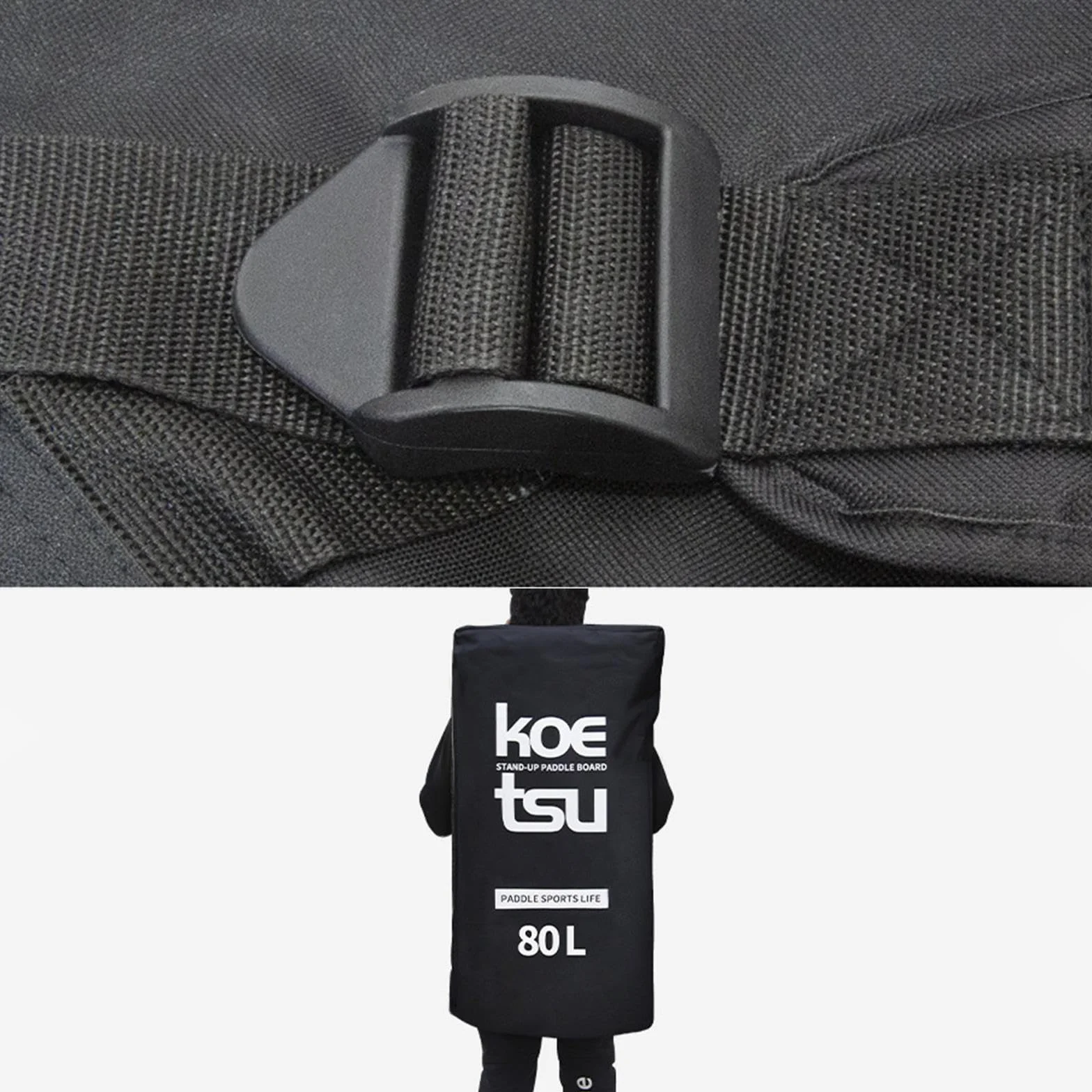 Torba podróżna i do przechowywania do nadmuchiwanej deski SUP, 105L