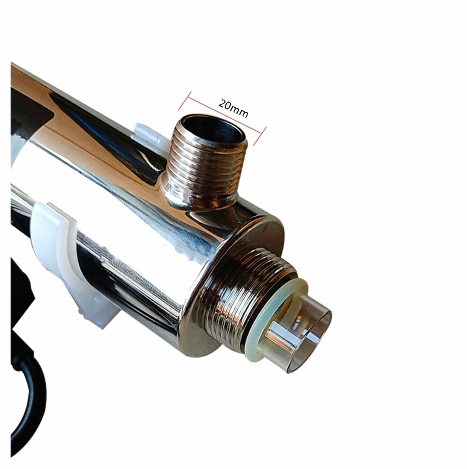 sistema de filtro de agua, Esterilizador de agua UV acero inoxidable 110/220, filtro desinfección bebida directa lámpara tubo ultravioleta, purificador tanque peces acuario