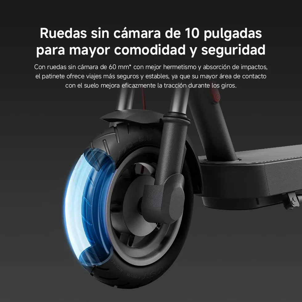 Xiaomi Scooter 5 Series ES Patinete Eléctrico Potencia Máxima 1000W Autonomía 20KM Ruedas 8,5" DGT