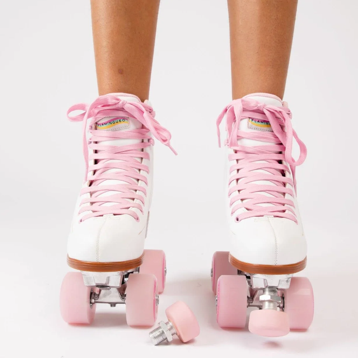 Flamingueo Patines 4 Ruedas Adulto Niña 80A ABEC-7 Talla 40 EU