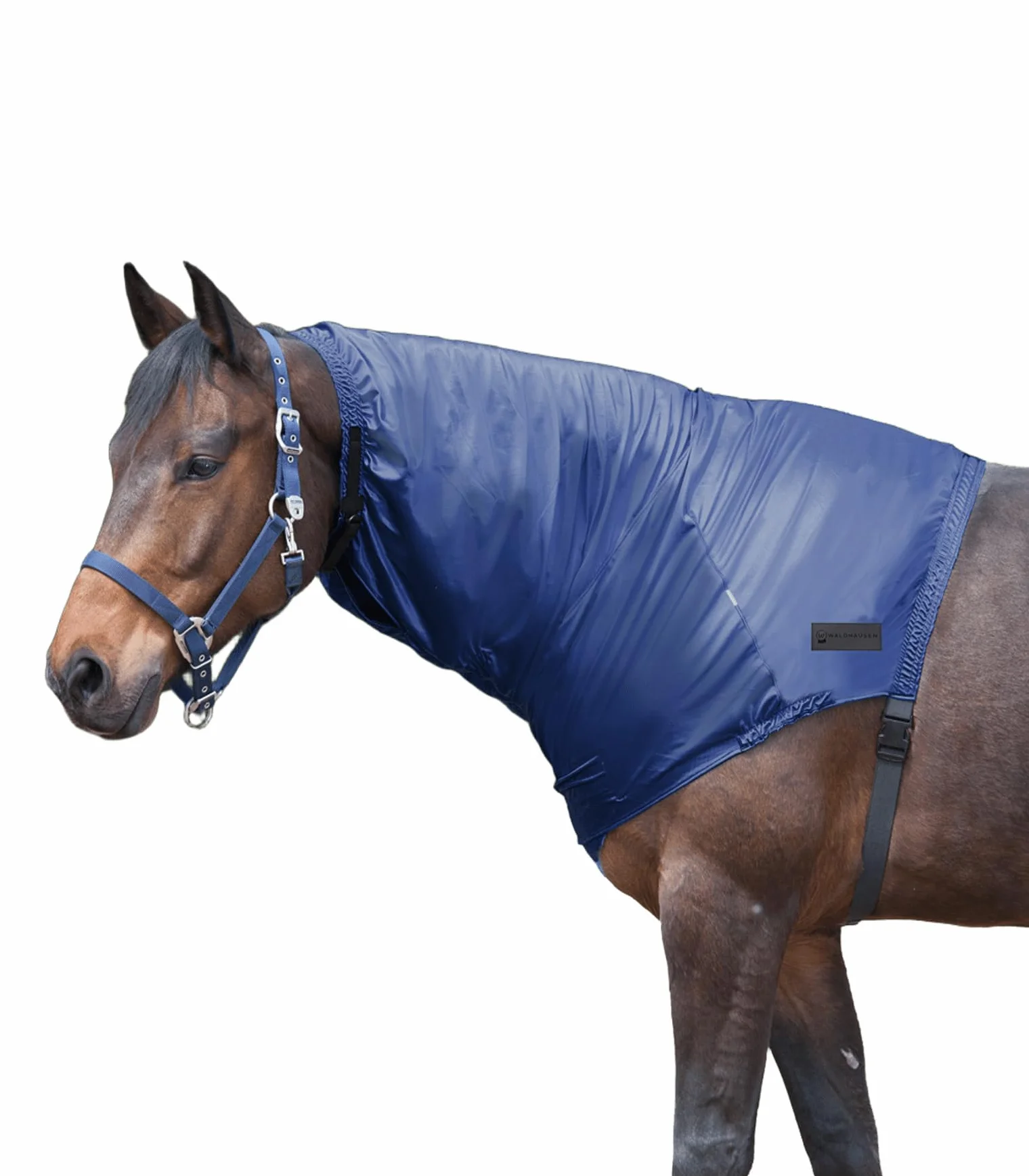 Cobertura para eczemas del cuello del caballo de Waldhausen, azul oscuro, Pony
