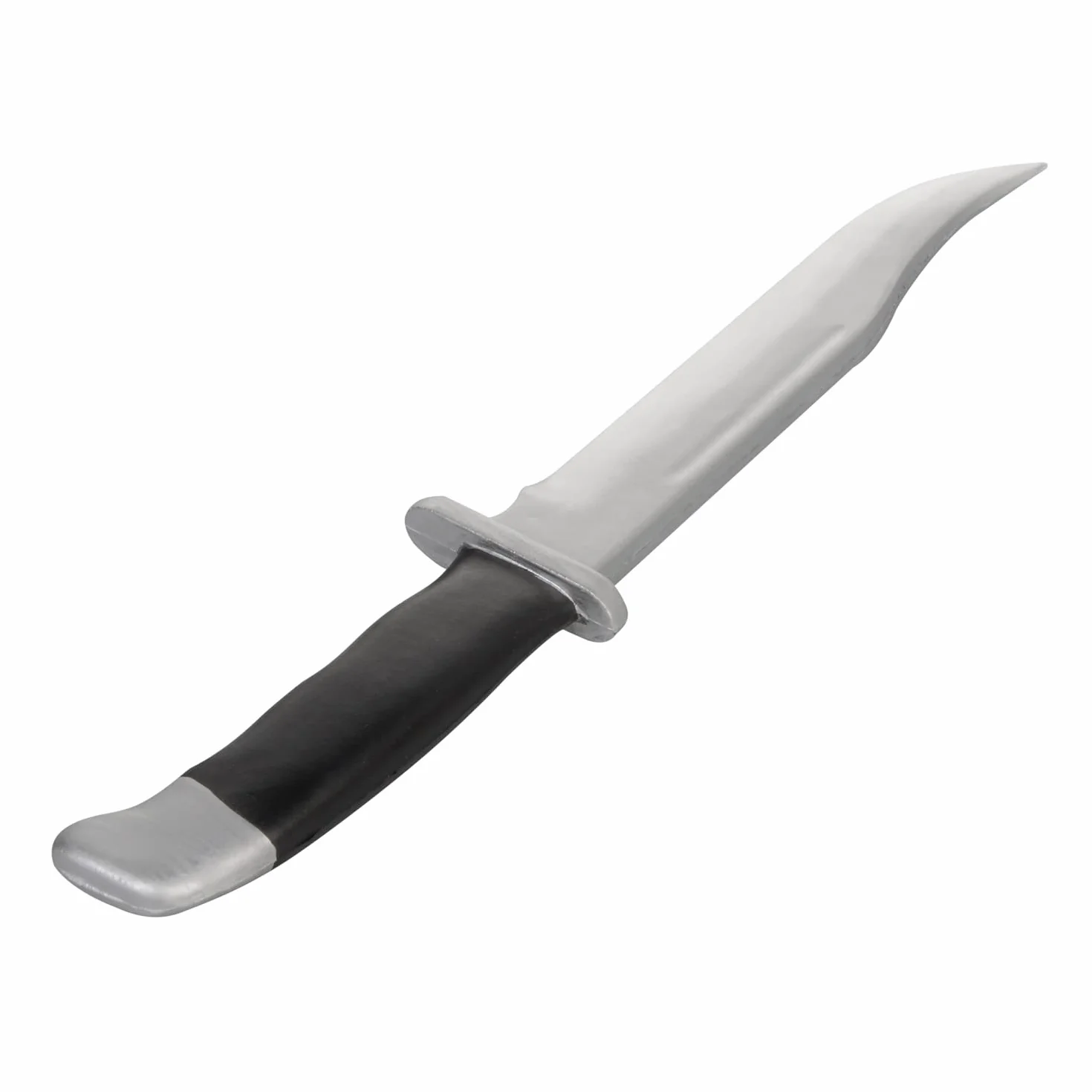 Cuchillo falso de entrenamiento de goma de espuma de 13.5" para Halloween y artes marciales
