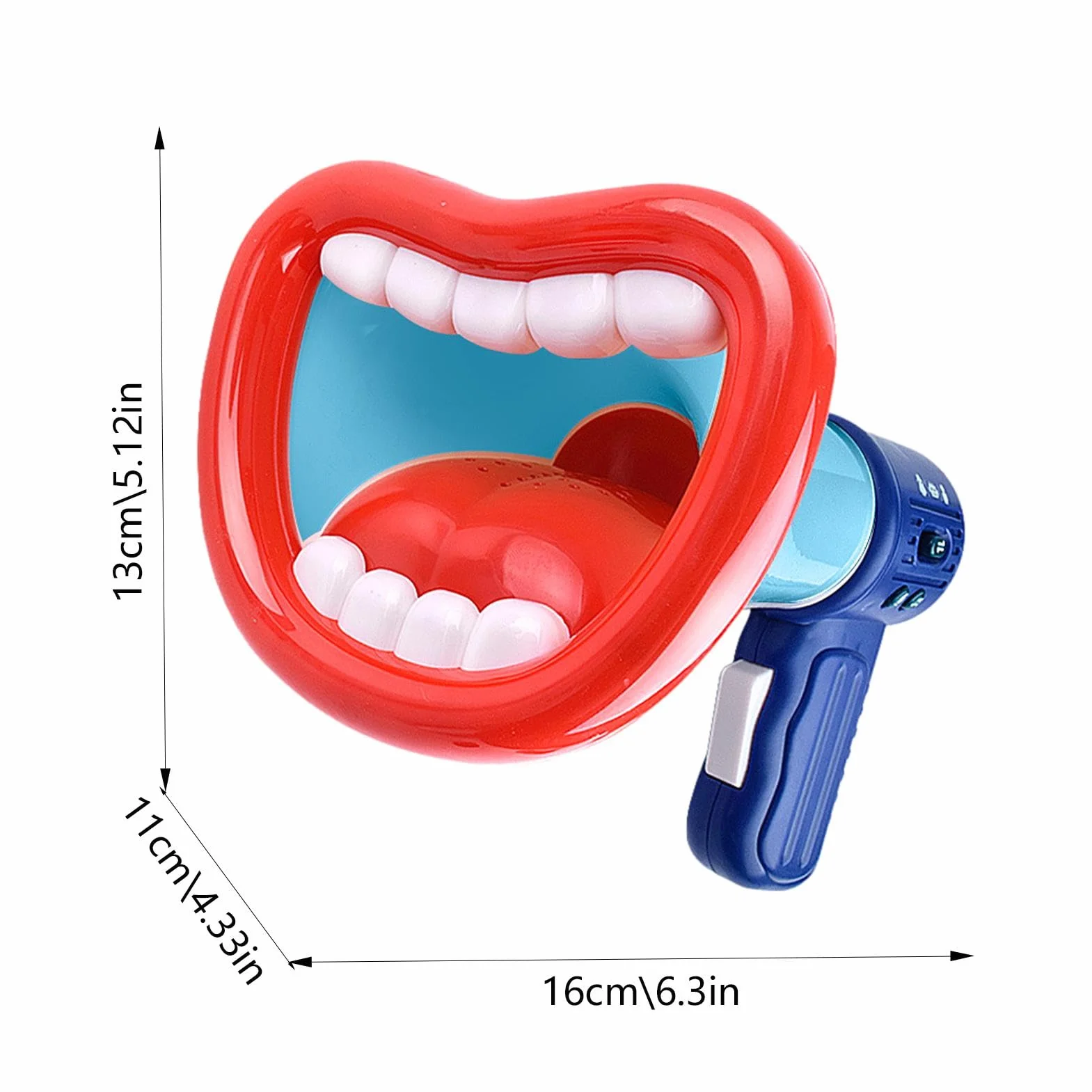 Horn Loud Speaker Voice Changing Speaker Kids Funny Toys Small Megaphone Record Play Portable Handheld Mic