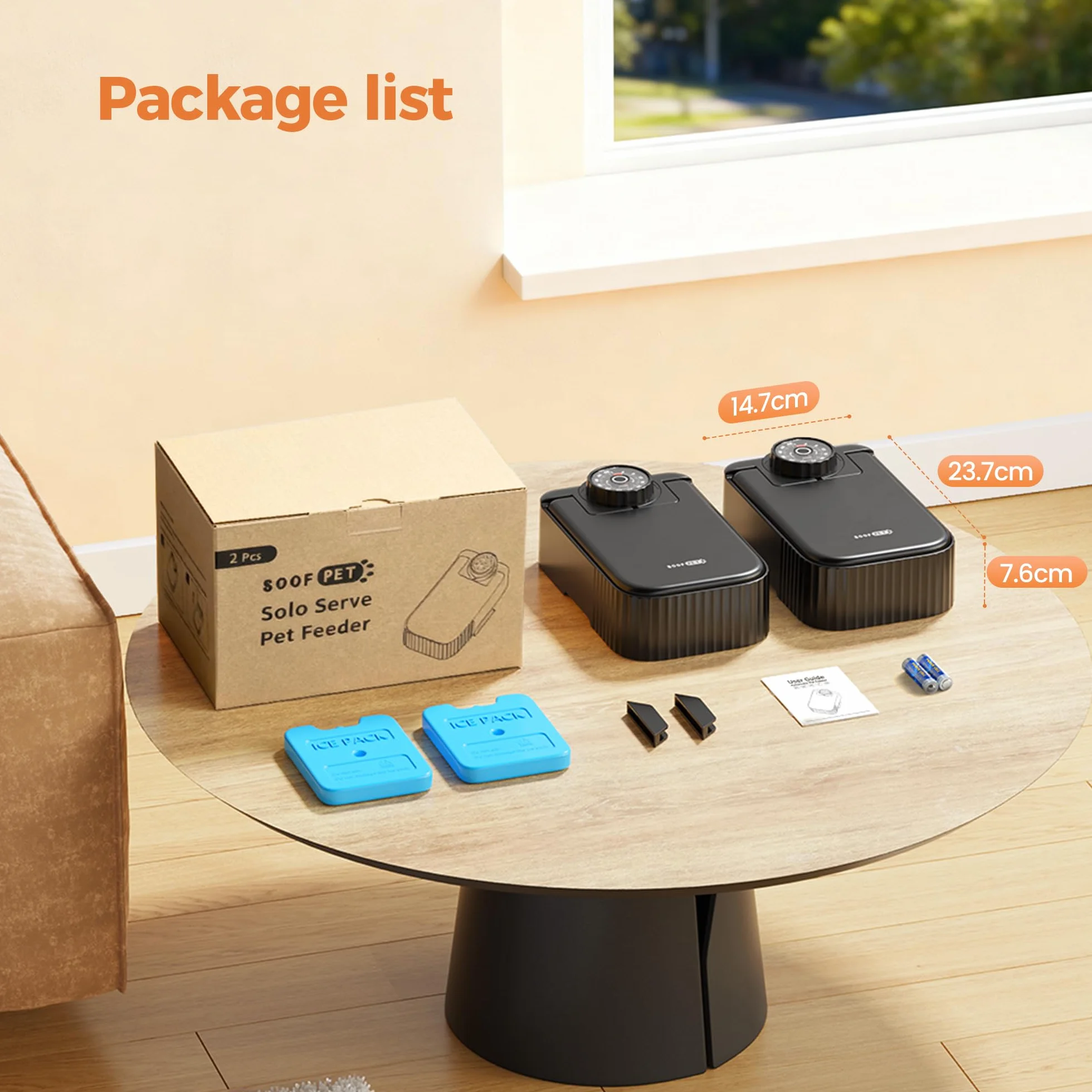 Comedero Gato Automatico Comida Humeda: Dispensador Comida Gatos 48H Programable - Comedero Automatico Perros con Acero Inoxidable Bol - 350g por Bol - Dosificador Alimentador Perro Refrigerado