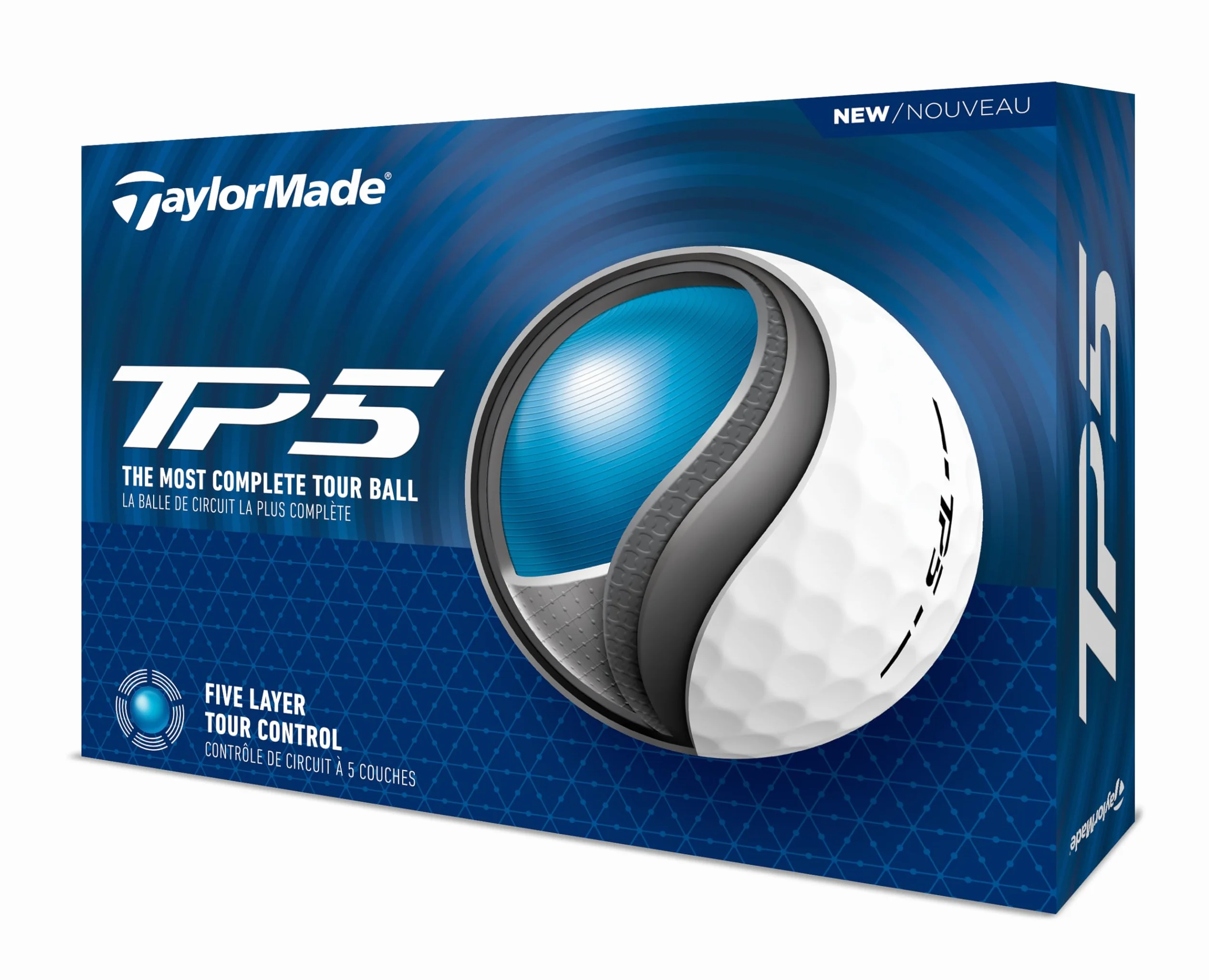TaylorMady TP5 Golf Bola Blanco Hombres