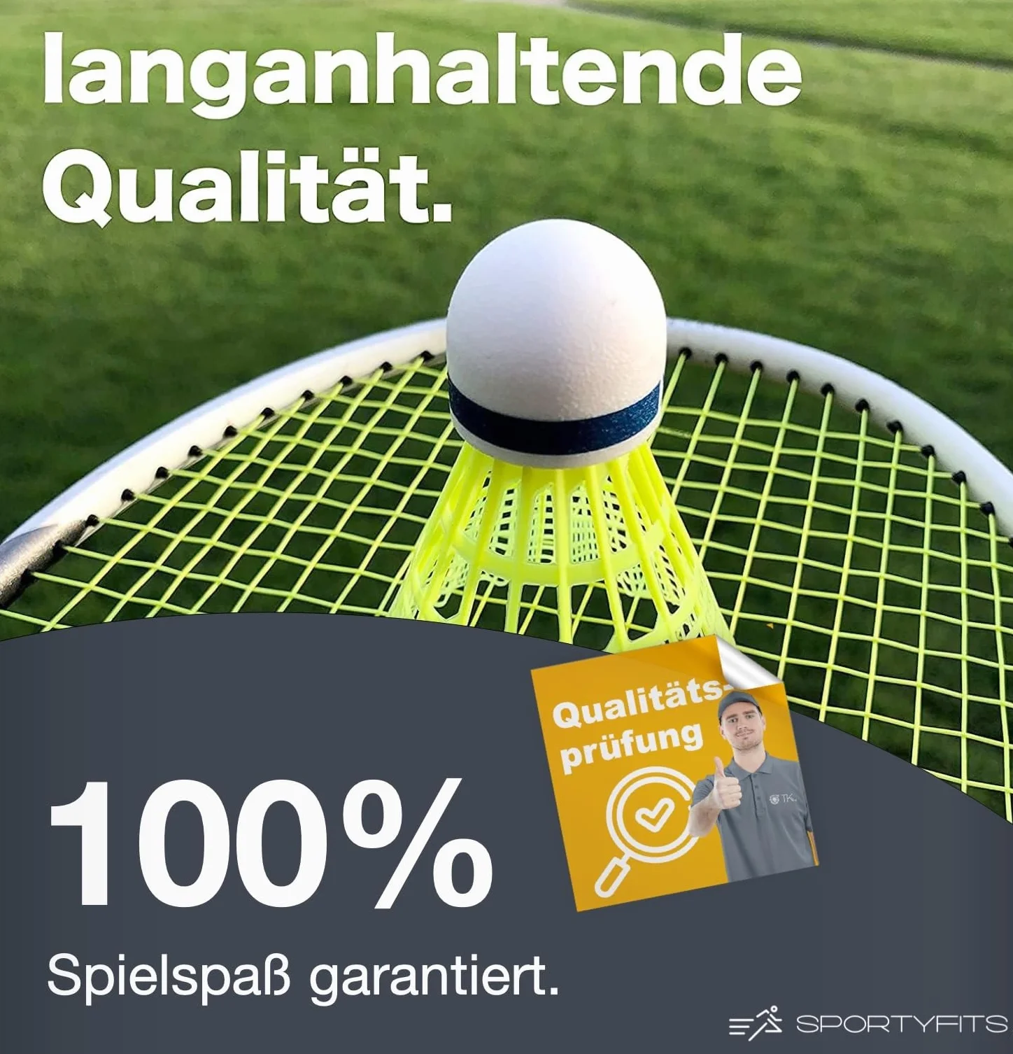Juego de raquetas de bádminton para adultos con 3 pelotas de entrenamiento y competición
