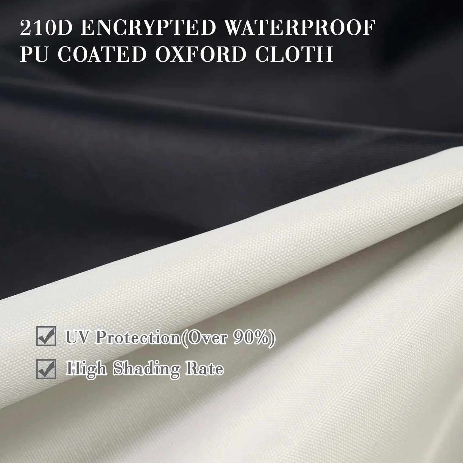 Fundas para jaula de pájaros para interiores y exteriores, para animales pequeños, privacidad y comodidad con panel superior extraíble, duradero, transpirable, impermeable (negro, 84 x 58 x