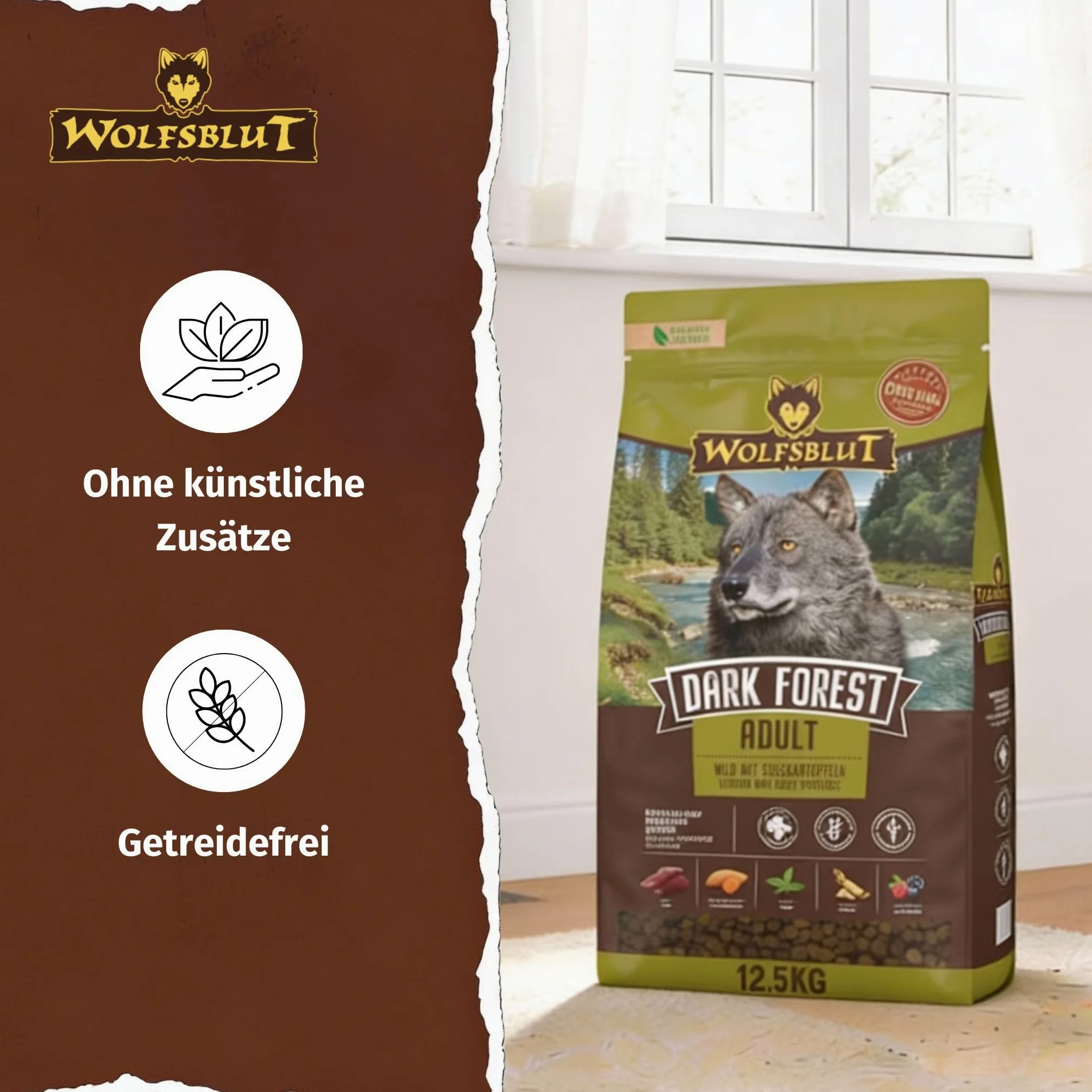 Wolfsblut Dark Forest Adult 12.5 Kg
