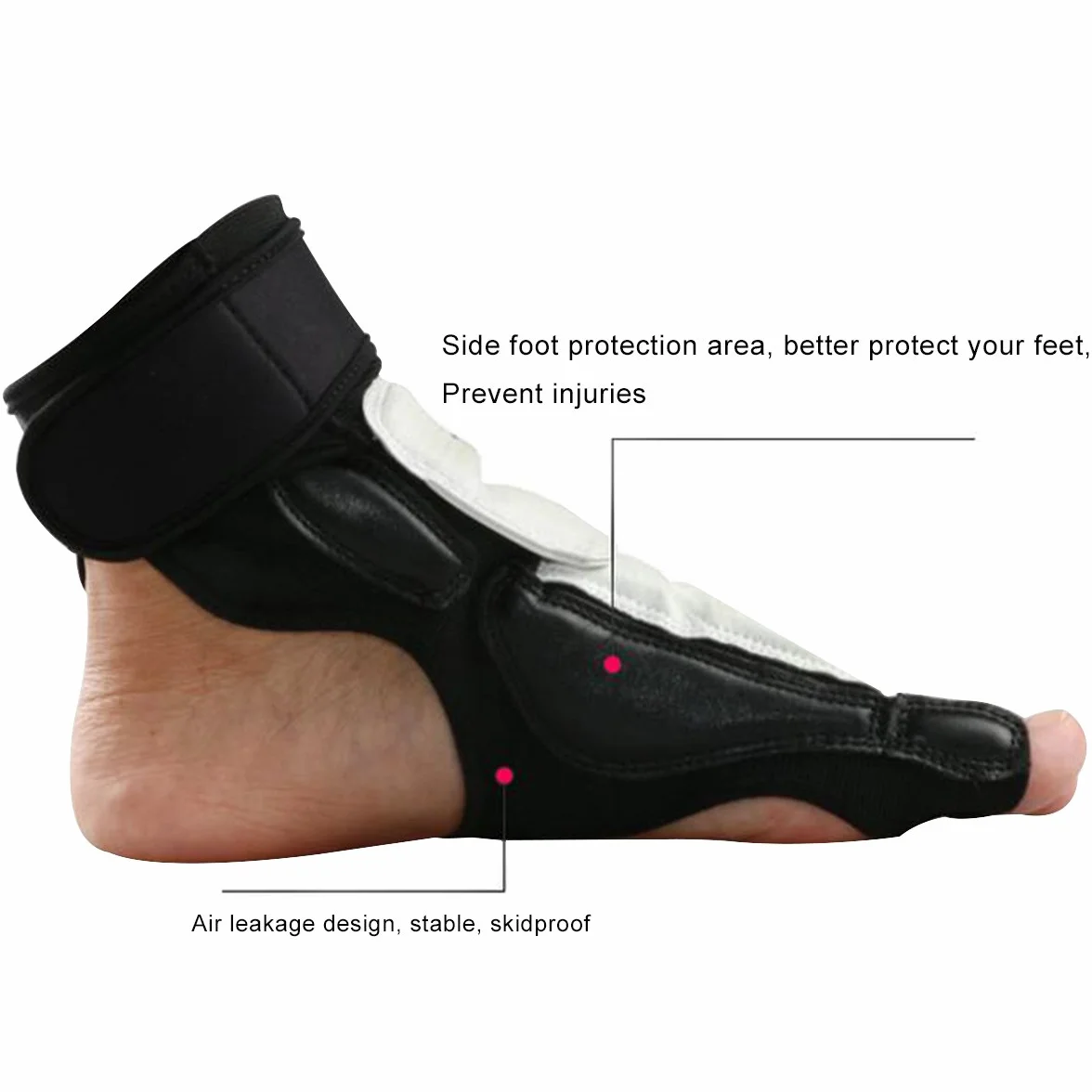 Taekwondo Protector Gear Ankle Brace Pad Guardia para artes marciales boxeo MMA UFC