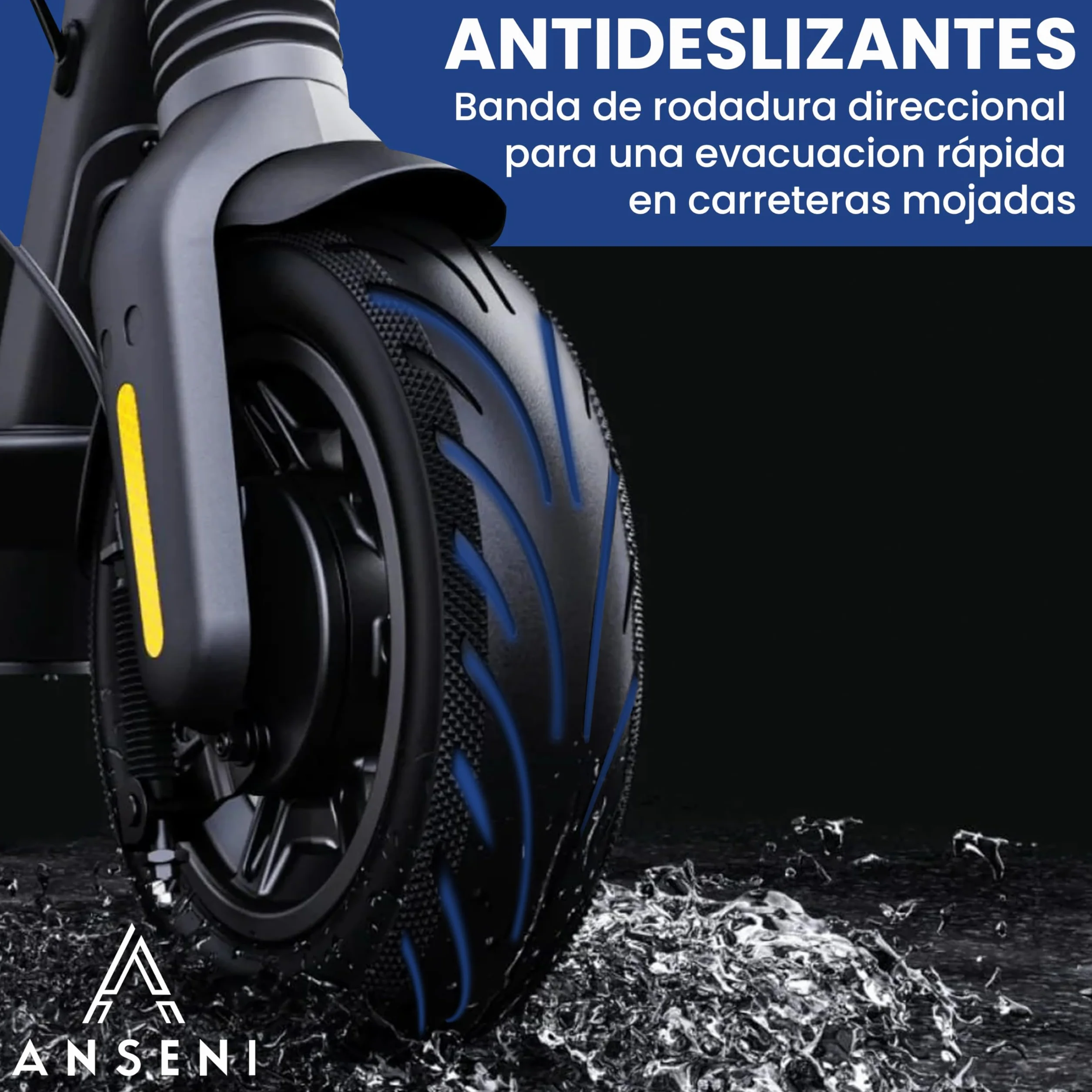 Rueda Tubeless 60/70-6.5 Neumático 10 Pulgadas 10x2.50-6.5 para Segway Ninebot E3 E, Max G30/G30D, Xiaomi 5/5 Pro/5 Max, Smartgyro K2
