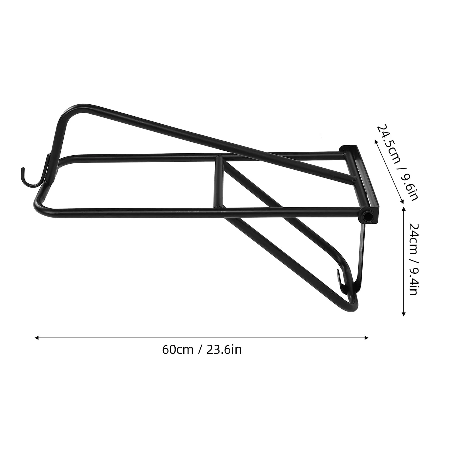 Estante de tachuela plegable, equipo ecuestre, estante de silla de montura plegable portátil soporte de montura de montura de pared para horno de tachuela granero estable