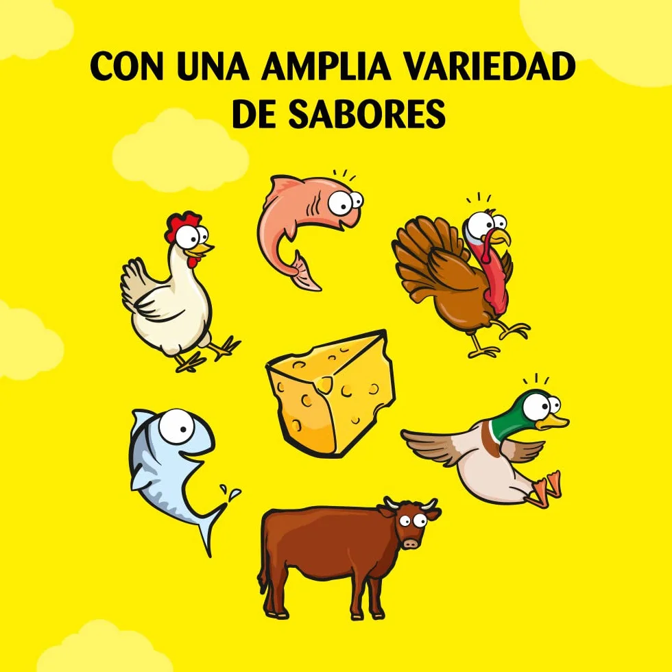 Catisfactions Premios para Gatos, Sabor Pollo, Maxipack (Pack de 4 x 180g)