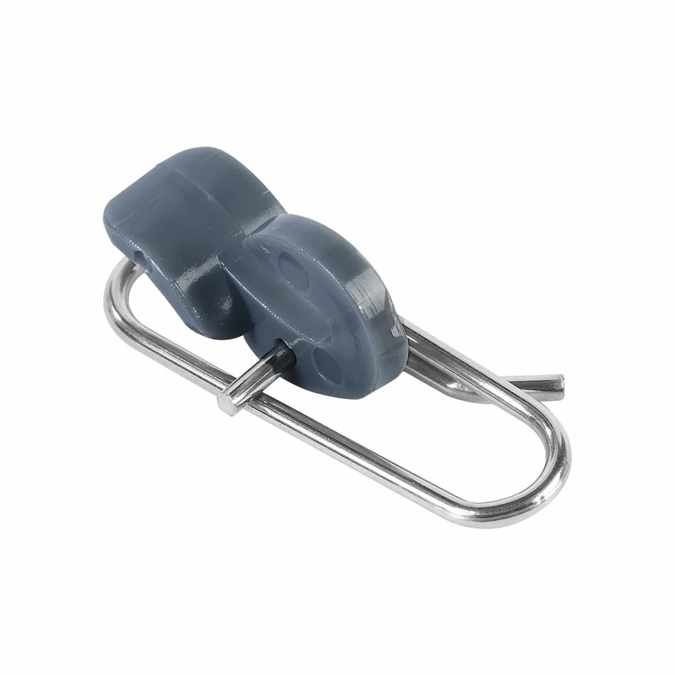 Clips de Impacto para Pesca de Acero Inoxidable, 50 Piezas para Agua Dulce y Salada