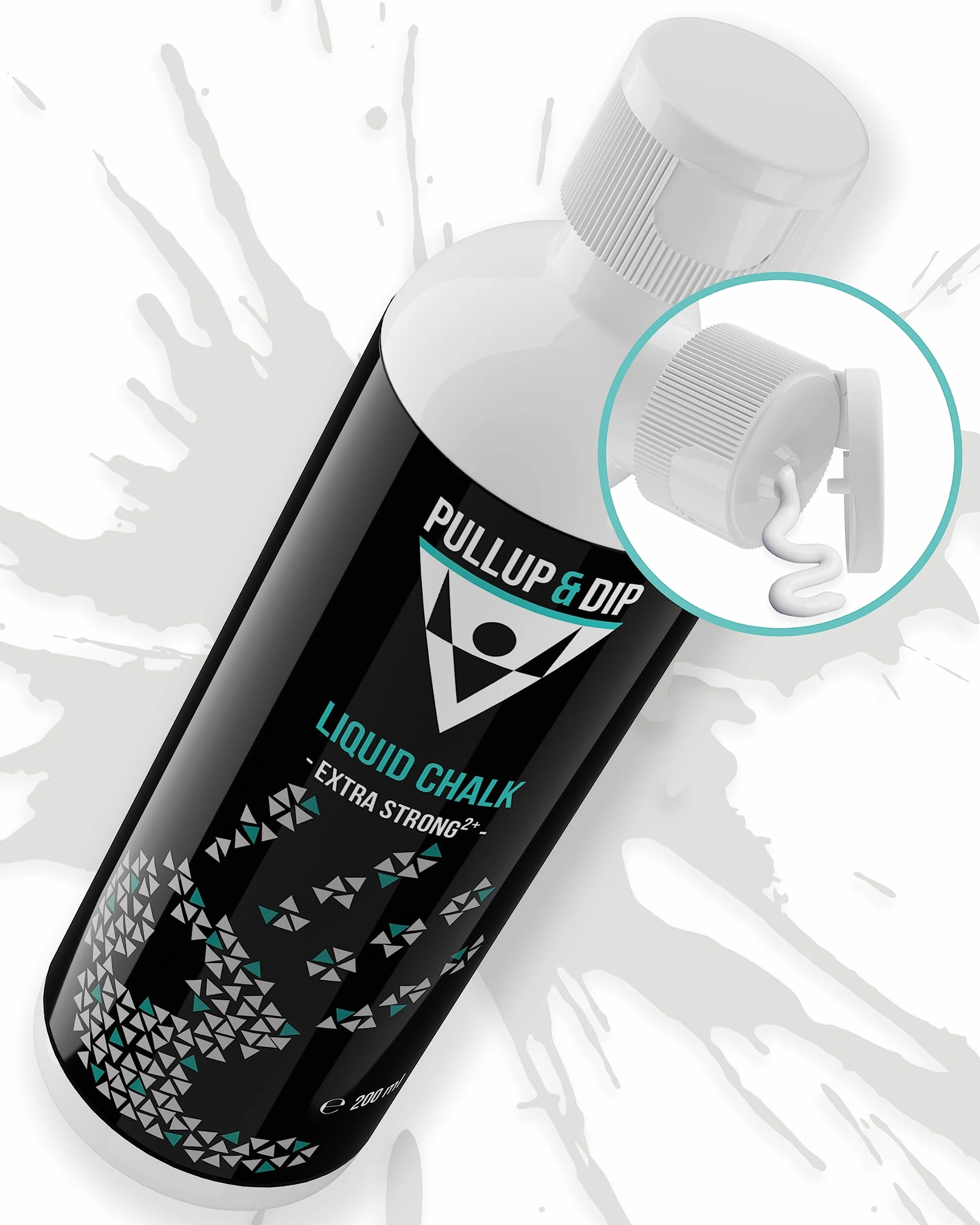 Magnesio Liquido PULLUP & DIP Tiza Liquida para Agarre Escalada Gimnasio Levantar Pesas Bouldering Calistenia Cecado Rapido Extra Fuerte