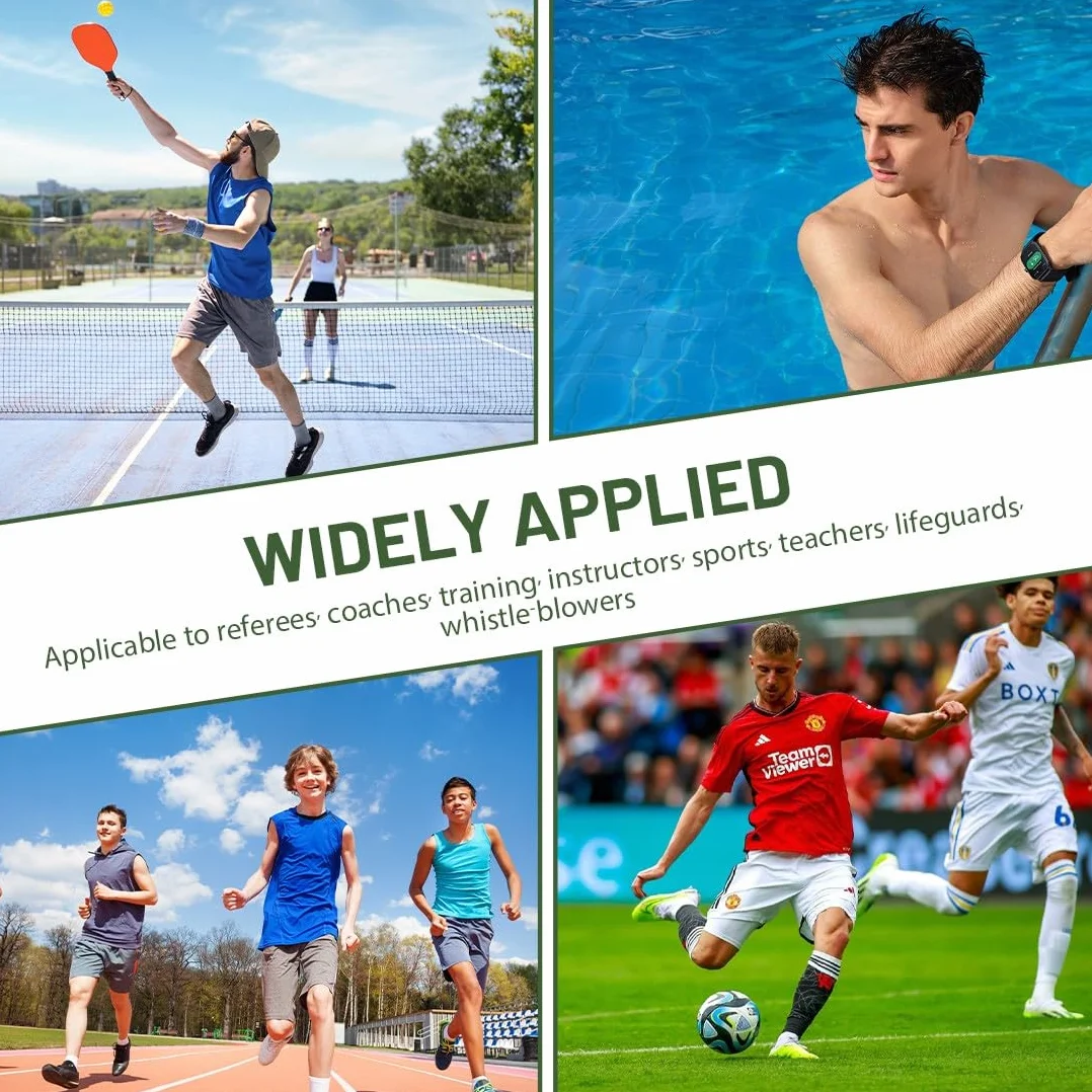 Silbato Árbitro Profesional 130 dB para Fútbol Baloncesto Deporte