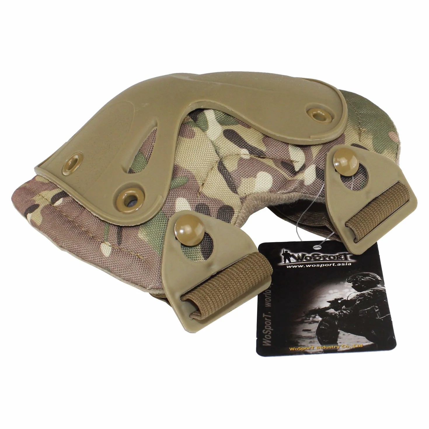 Tactical Sport Kneepad Elbow Set Outdoor Multi Color Safety Gear for Military Airsoft Hunting