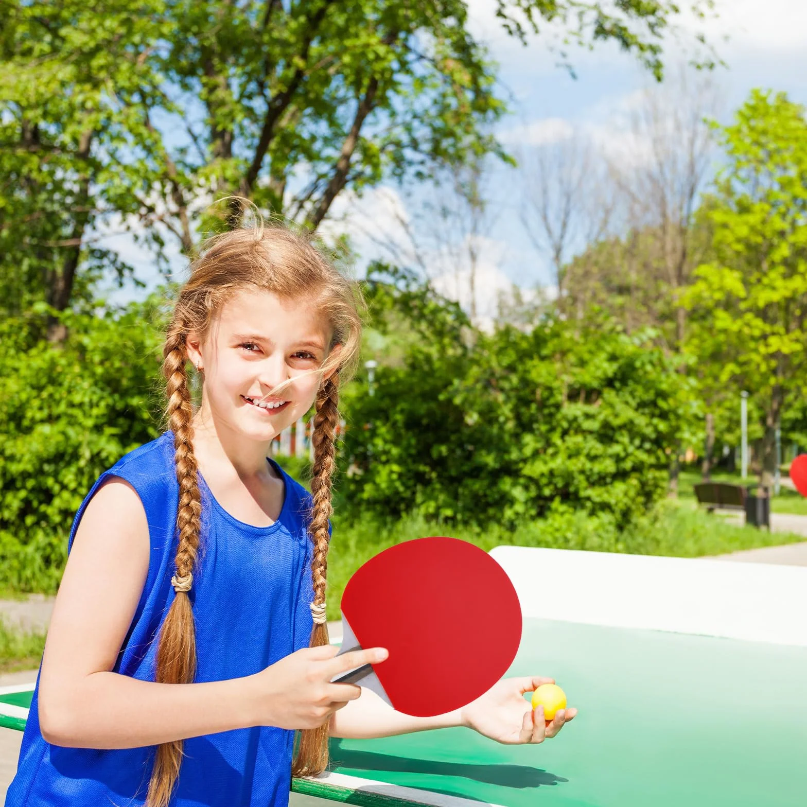 Set de Ping Pong, 2 Raquetas, 4 Pelotas, Red Plegable, Bolsa de Transporte