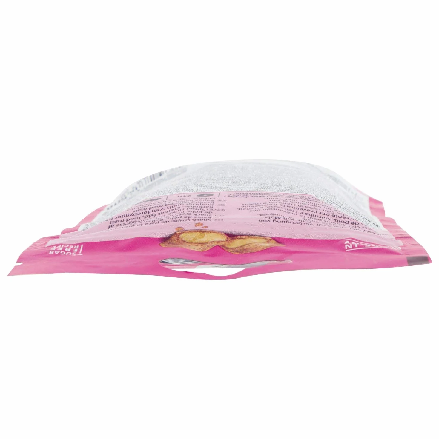 Vitakraft Crispy Crunch Classic, golosinas para Gatos, crujiente Snack para Gatos Relleno de Malta, en Bolsa resellable, sin azúcar añadido (1x 60g)