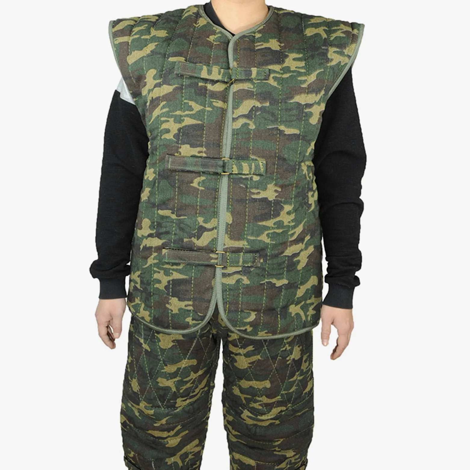 Traje profesional antimordeduras para perros, traje de adiestramiento, ropa protectora para perros de adiestramiento, protección corporal gruesa antidesgarros para perros policías, traje