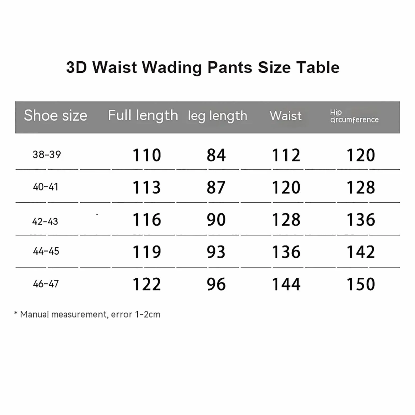 Vadeadores de Pesca Impermeables para Hombres, Pantalones de Vadeo hasta la Cintura con Botas Transpirables, D-42