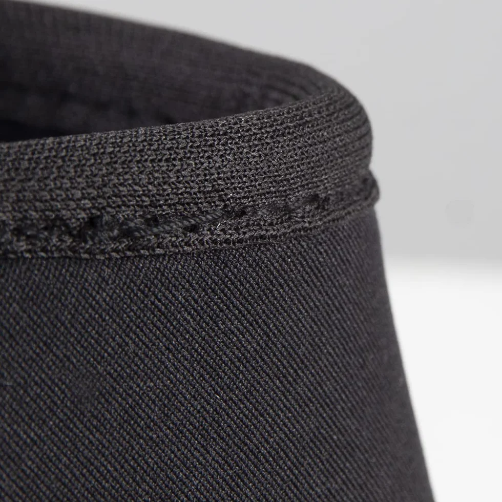 PFIFF 102998 - Campanas para Saltar con Velcro (Neopreno, 1 par), Color Negro