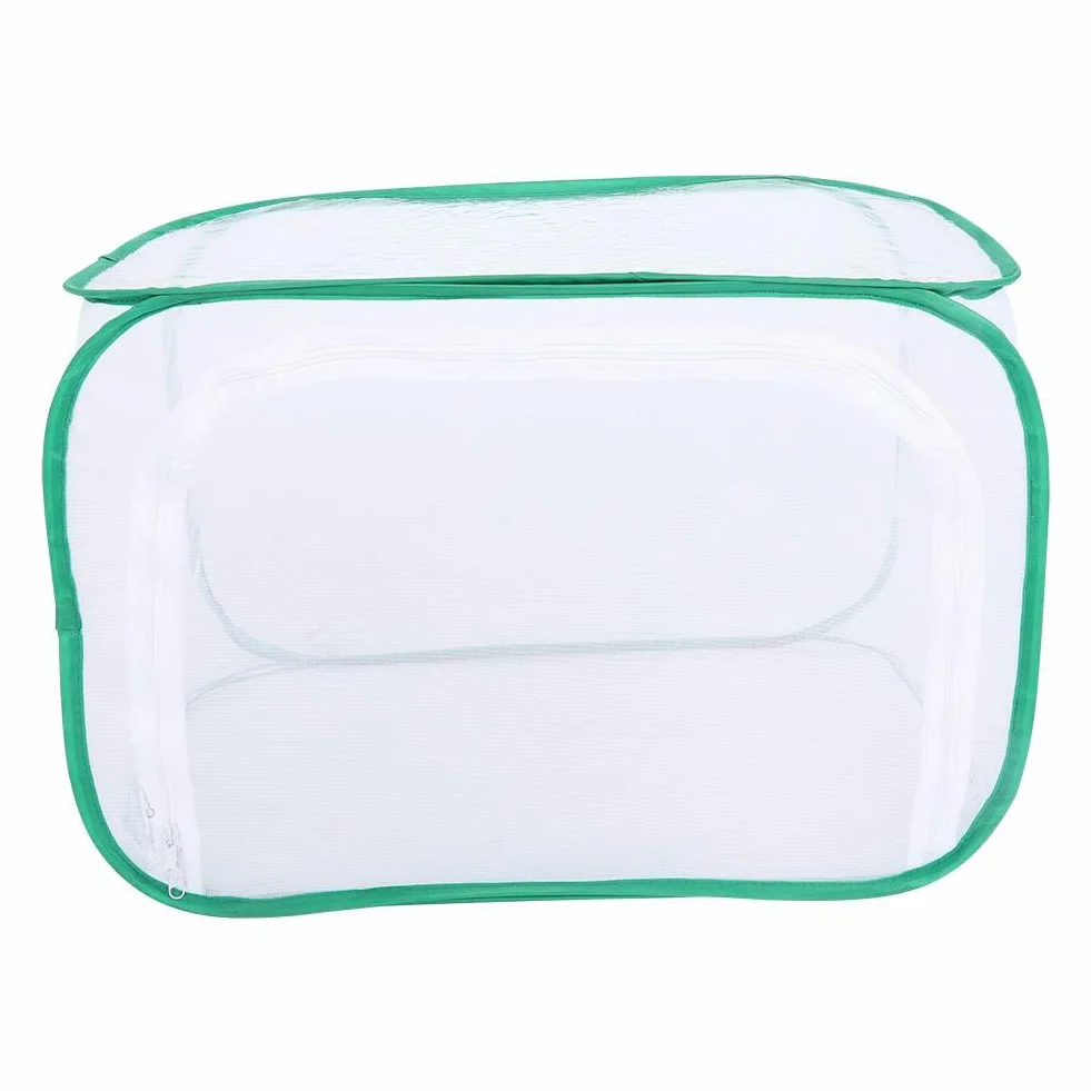 Hábitat portátil de Caterpillar, Jaula de hábitat de Insectos y Mariposas, Jaula de cría Duradera y Grande Jaula de cría ventilada, para Cultivar Insectos en el Patio(40 * 40 * 60cm)