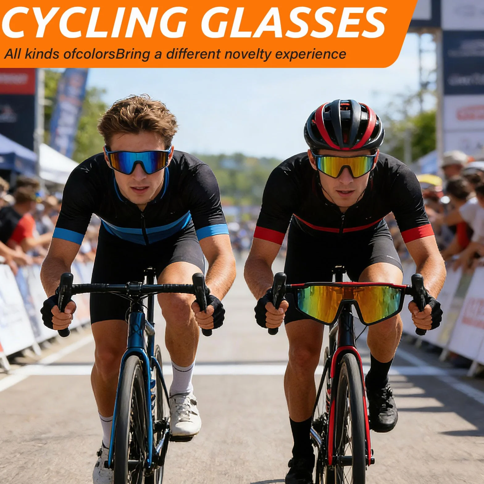 Gafas De Sol Deportivas Polarizadas UV400 para Ciclismo Moto Carrera Esquí