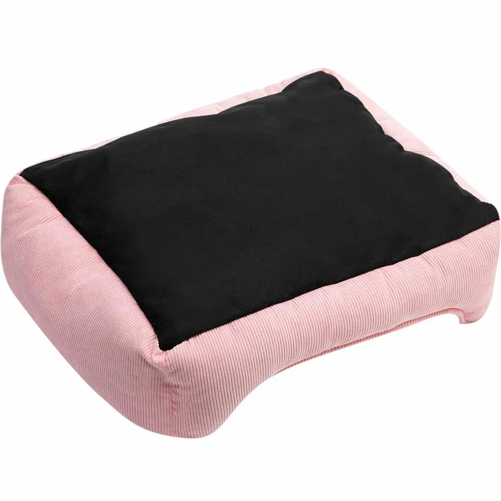 Hollypet Cama para Gatos y Cachorros, Nido para Gatos y Perros Pequeños, Cama Cojín Suave & Transpirable para Dormir para Mascotas, Rosa (50 * 45 * 15cm)