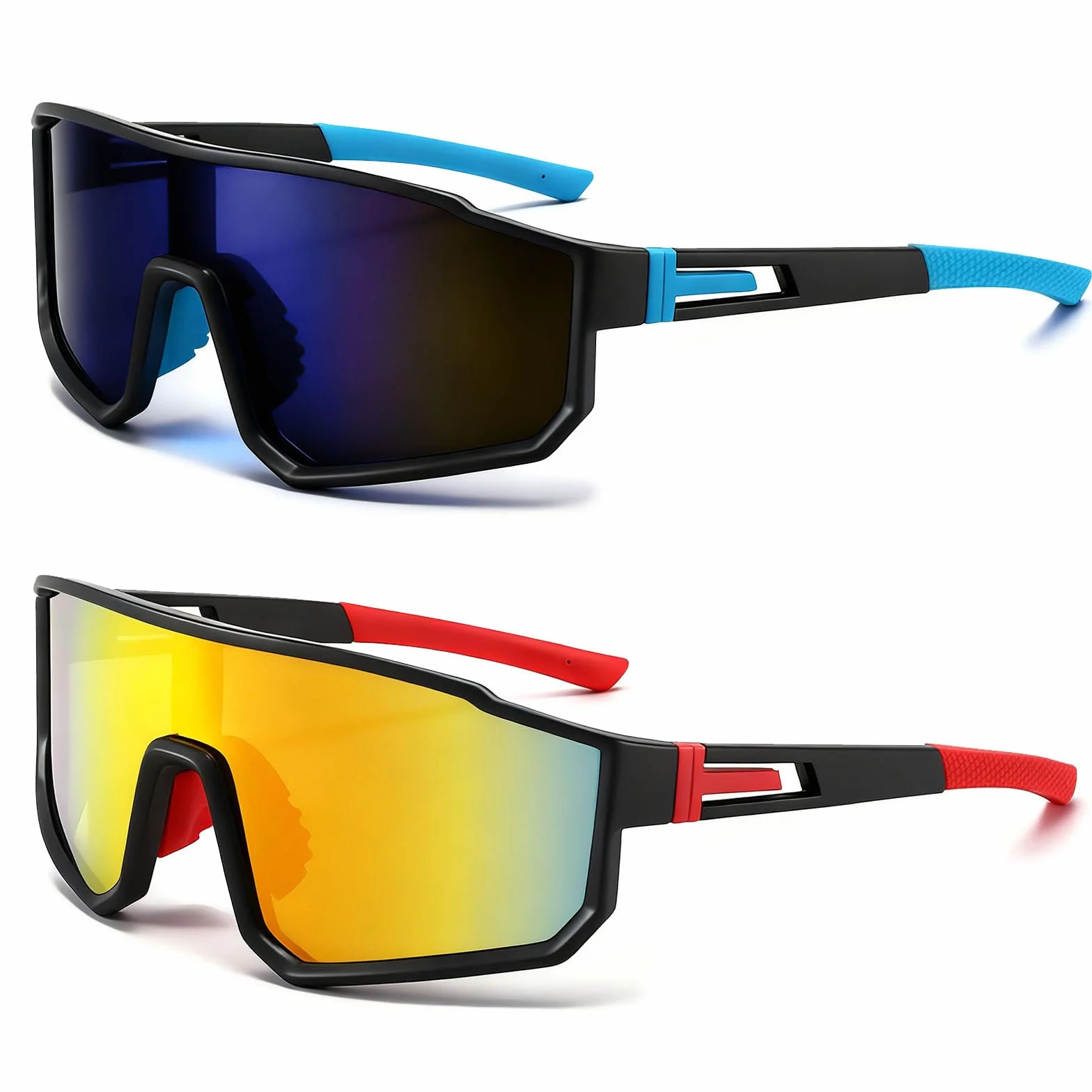 Gafas De Sol Deportivas Polarizadas UV400 para Ciclismo Moto Carrera Esquí