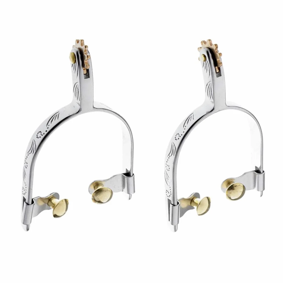 Espuelas para montar a caballo con engranaje Accesorios de entrenamiento para todas las botas de montar
