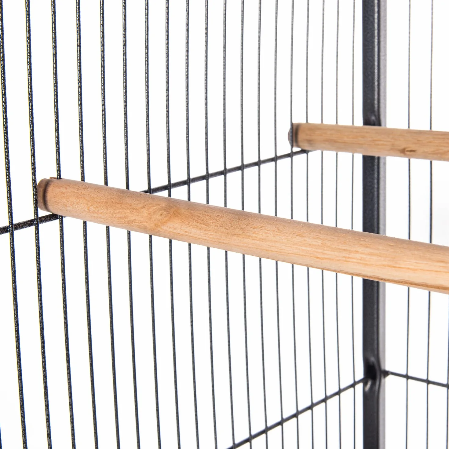 AQPET Pajarera Completa para Aves Canarios, con Techo, 162 x 52 x 52 cm