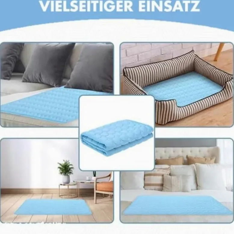 Alfombra Refrigerante para Perros y Gatos，Manta Fria para Perros，Cama Perro Verano，Colchonetas Refrescante para Perros，Pet Cooling Mat， Colchonetas para Camas para Perros，Pet Cool Mat