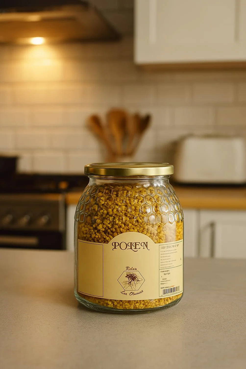 Polen de Abeja natural. Polen Las Obreras 450 grs. Origen España 100%. Pequeño tesoro alimenticio que las abejas extraen de diversas flores. Origen, Cuenca.