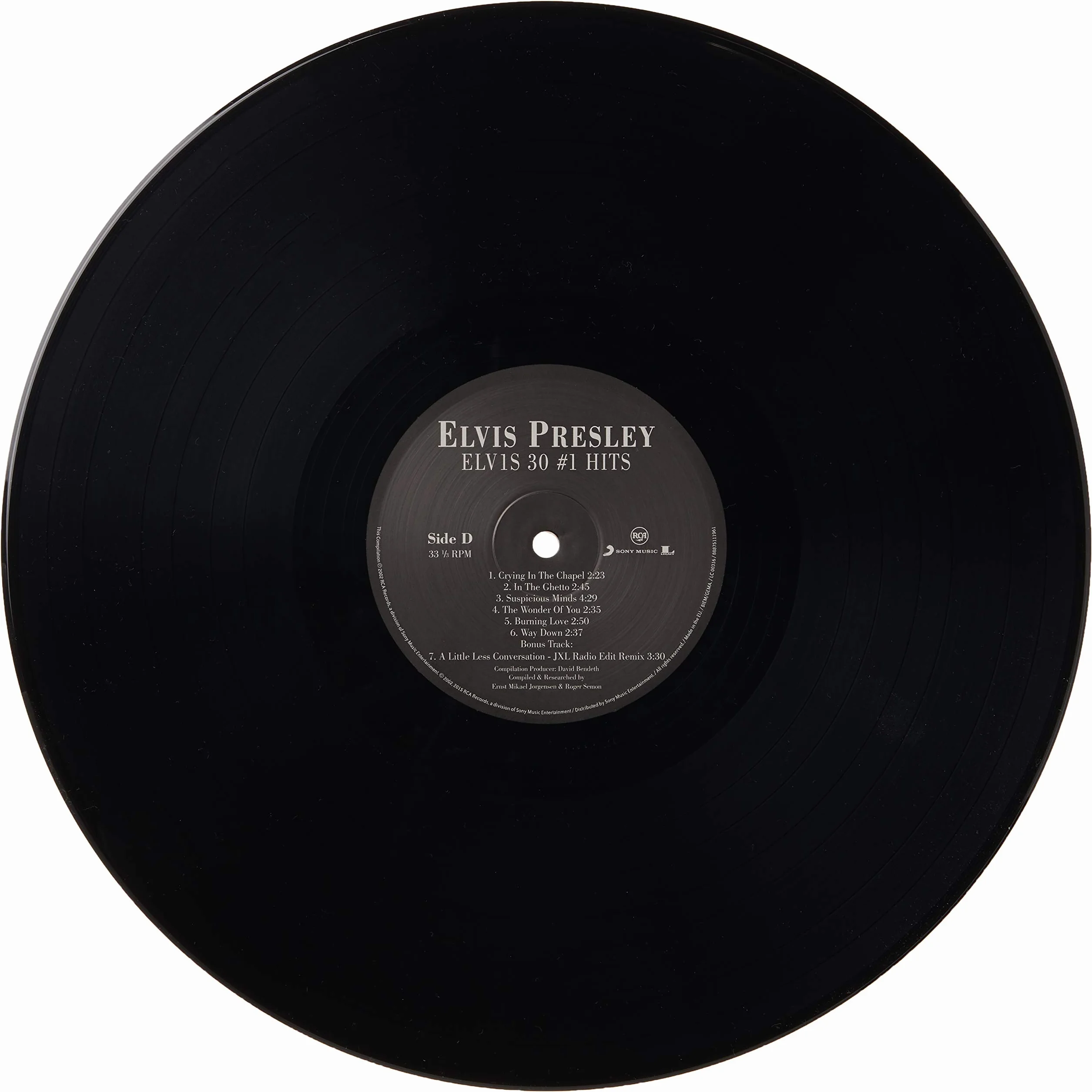 Elvis 30 #1 Hits 2015