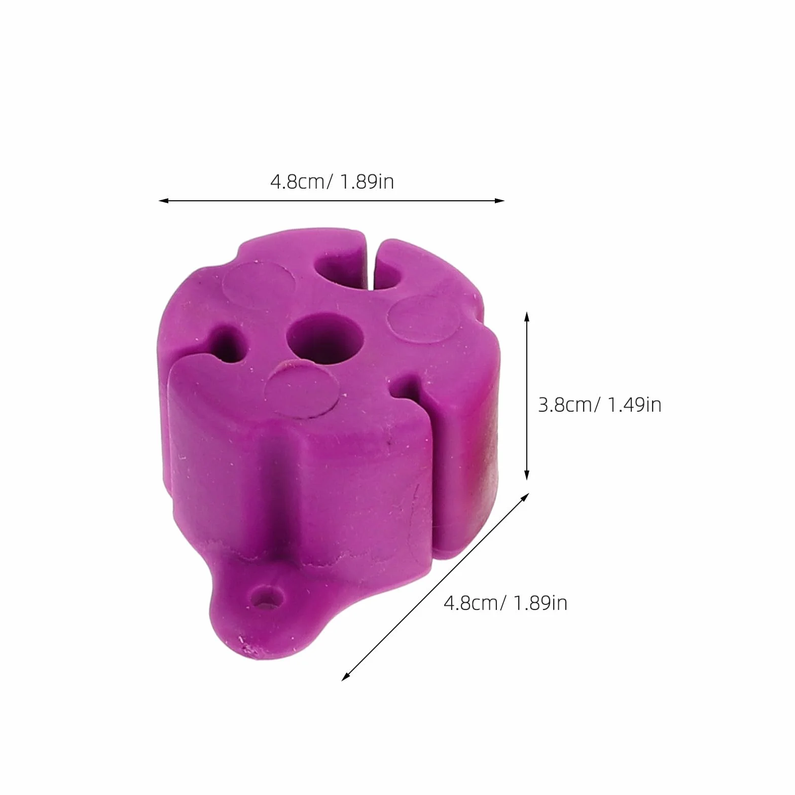 Soportes de Silicona para Cañas de Pescar 5 Piezas Antideslizantes Clips Varillas Surfcasting