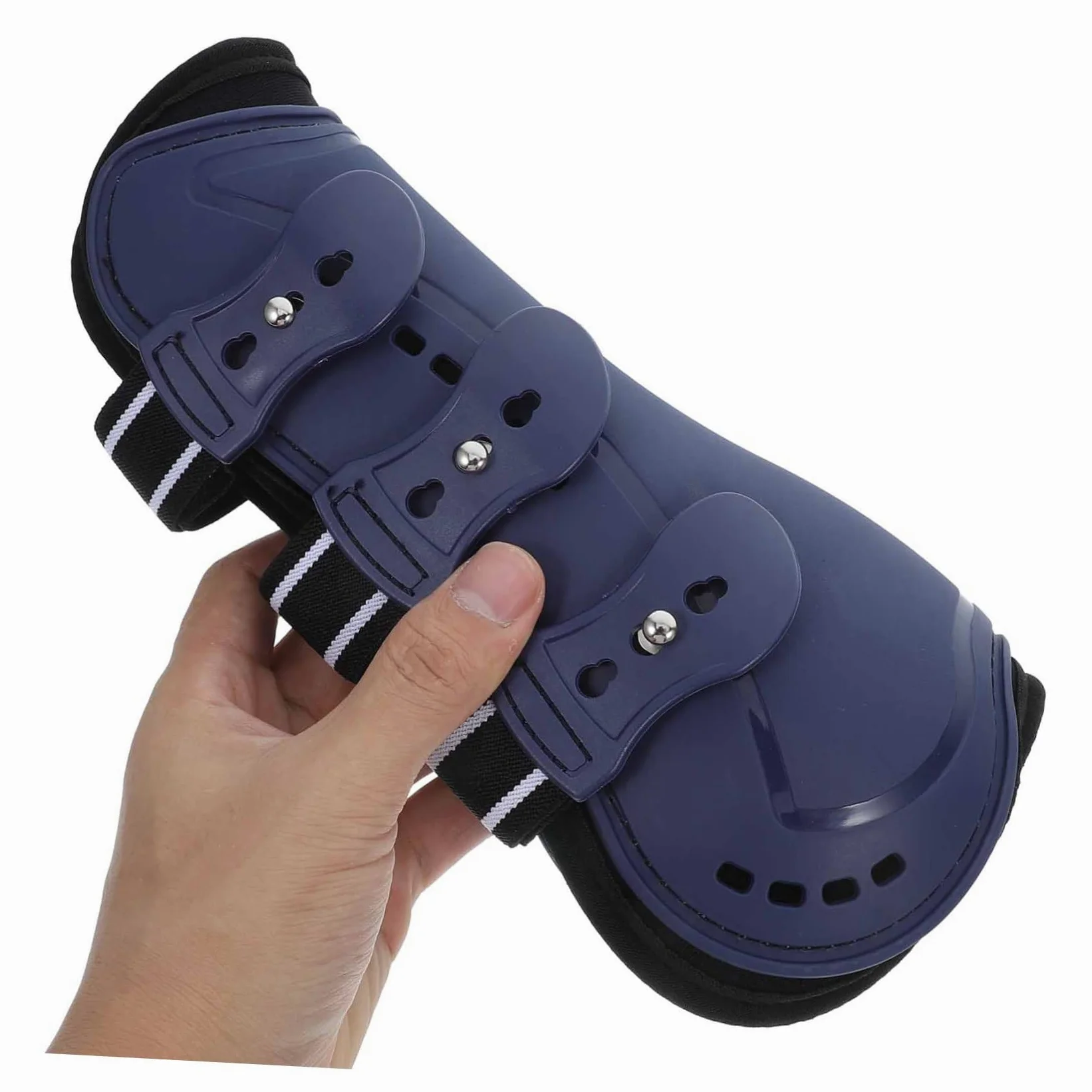 Toyvian 4piezas Botas para Tobillos De Caballo De Pies Reutilizables para Patas De Caballo Botas Ortopédicas para Tendones Entrenamiento Ecuestre
