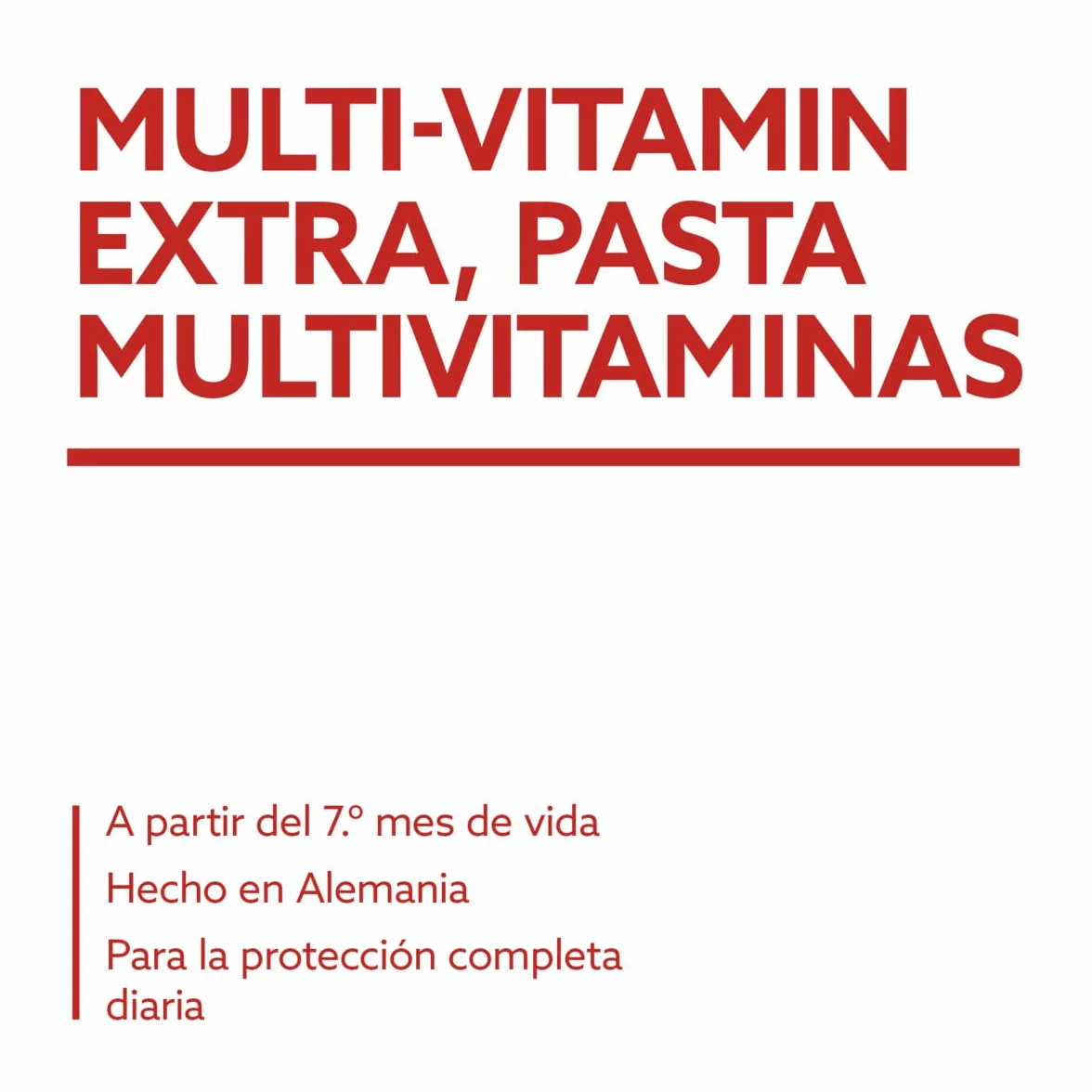 GimCat Multi-Vitamin Extra, pasta multivitaminas - Snack para gatos, con beta-glucano y omega 3 & 6 para una protección celular saludable - 1 tubo (1 x 200 g)