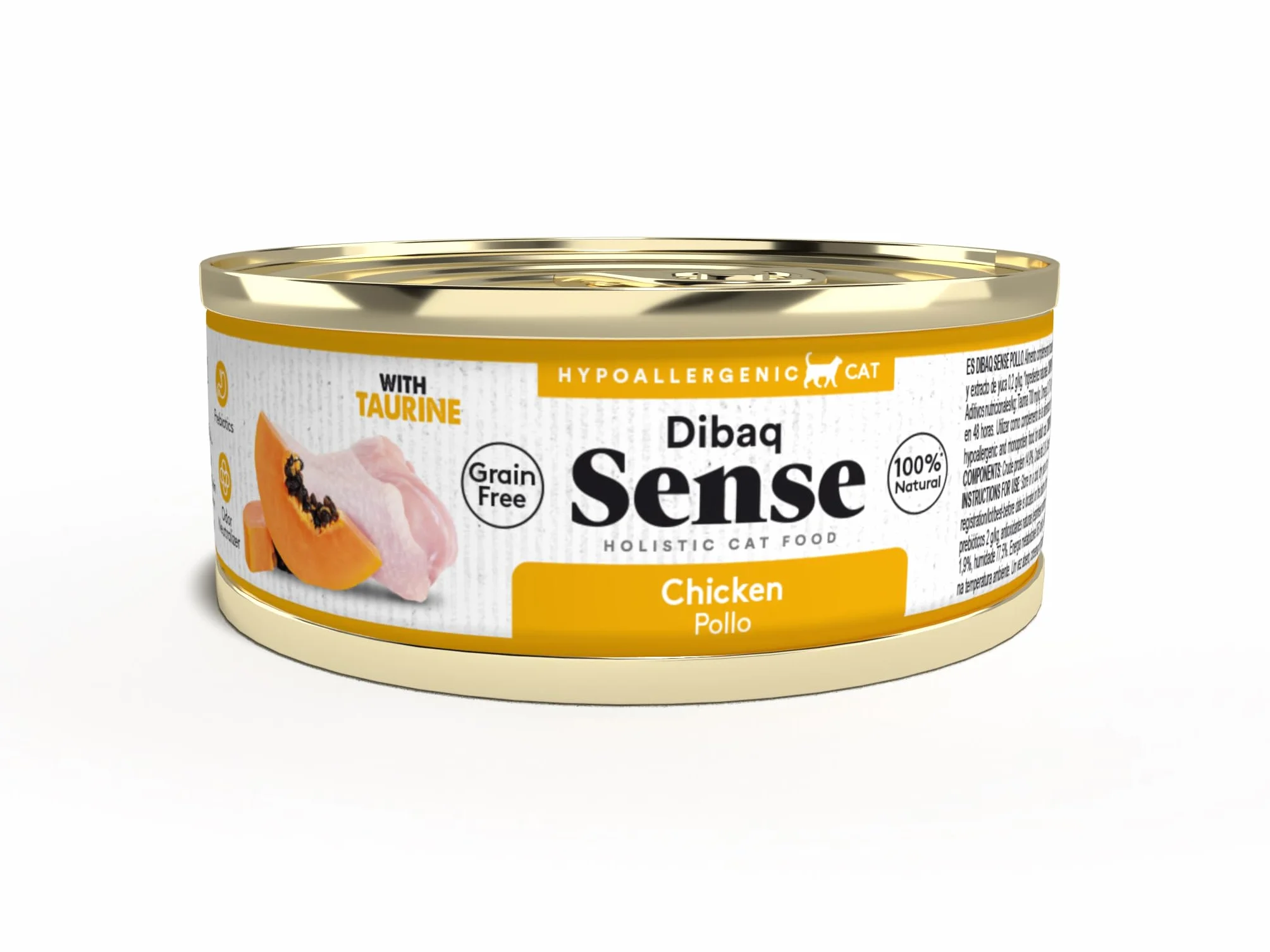 Dibaq Sense Grain Free Pollo, 12 uds x 70 gr