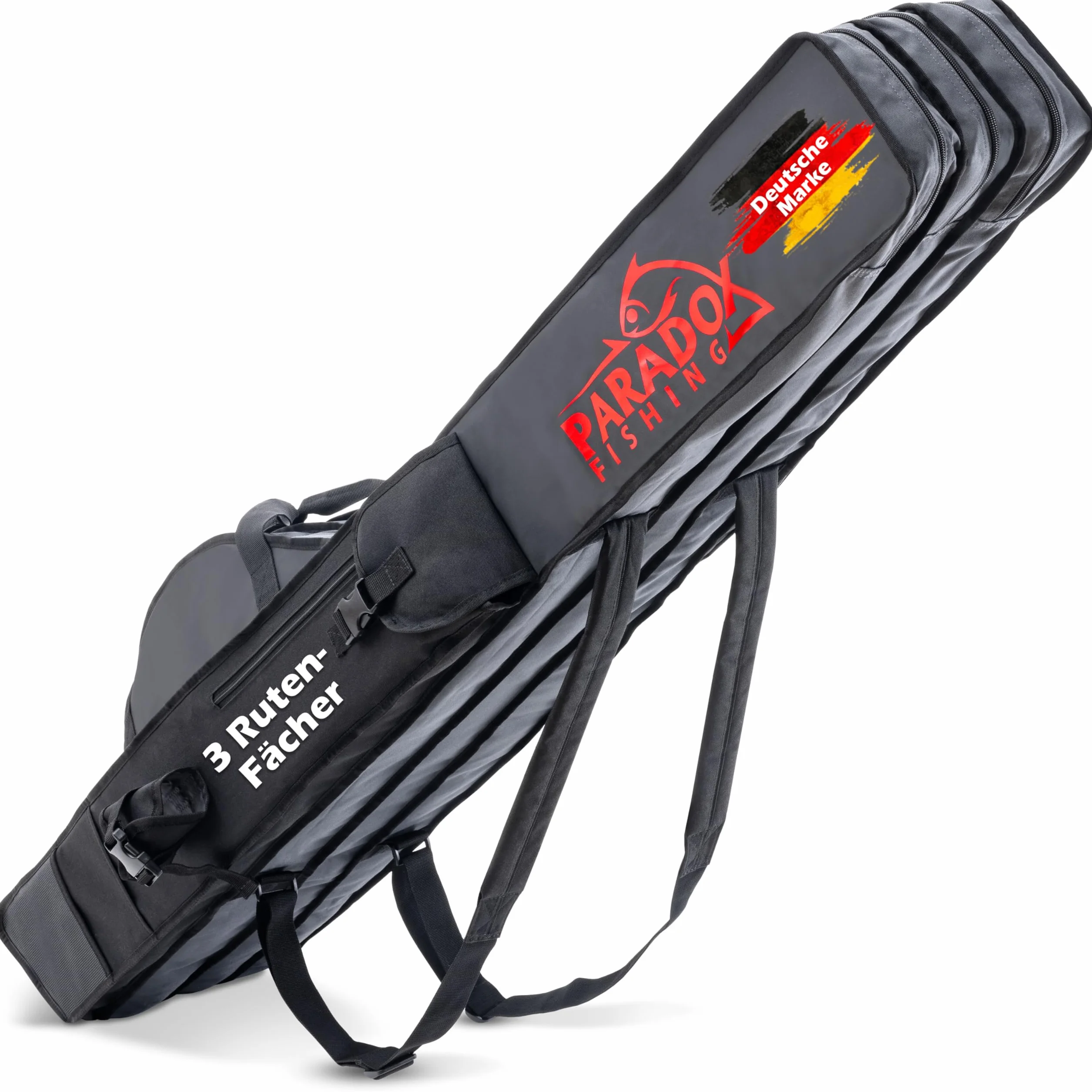 Paradox Fishing Bolsa para cañas de pescar 2/3 compartimentos 120 cm 130 cm 150 cm 160 cm 190 cm