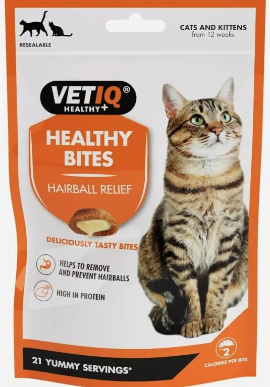 Mark & Chappell Snacks Funcionales para gatos - Remedio para bolas de pelo