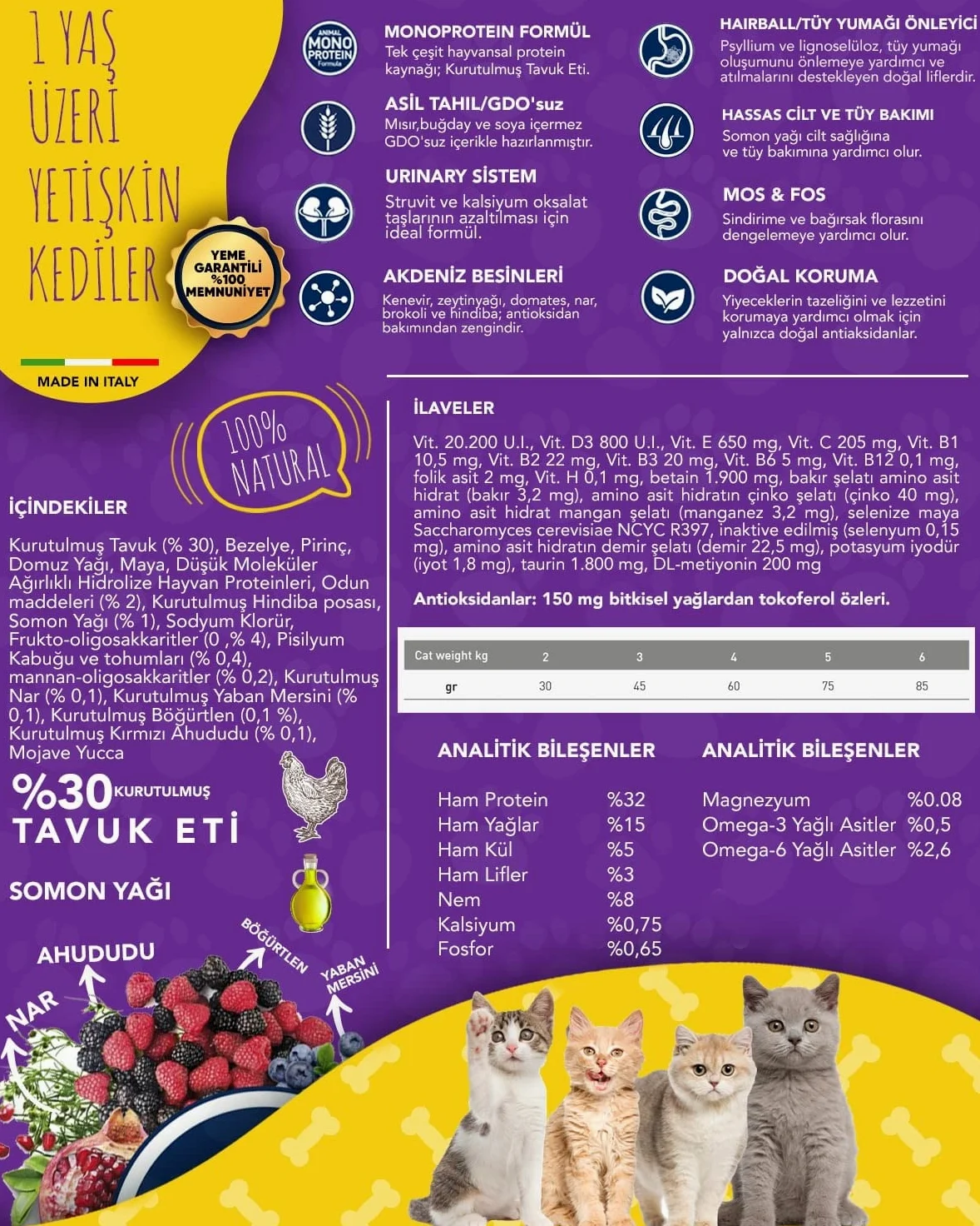 Exclusion CAT Mediterráneo ADULT CHICKEN (POOL) 12 kg