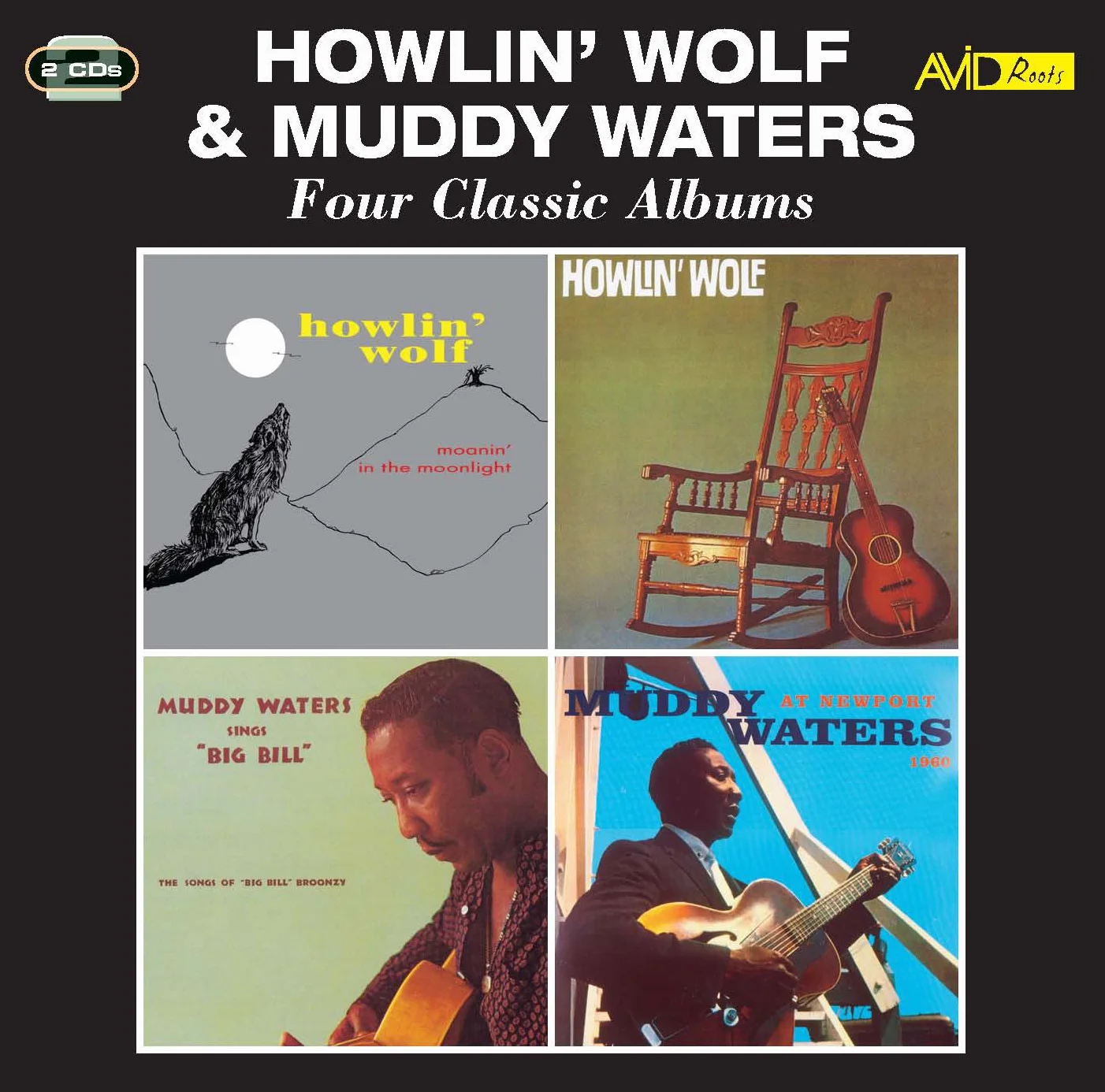 Howlin' Wolf Muddy Waters Four Classic Albums