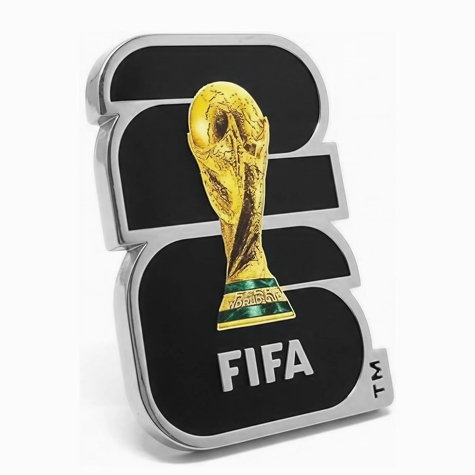 Pin Oficial FIFA Copa del Mundo 2026 – Souvenir de Aleación de Aluminio