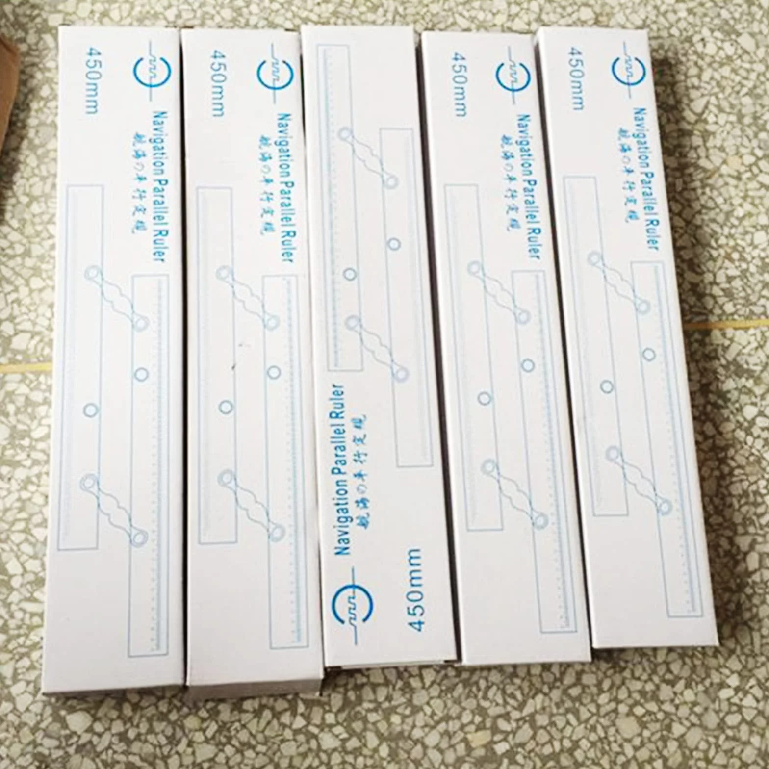 Regla Paralela 450 mm Navegación Marina Barco Mapa Náutico Divisor Medición