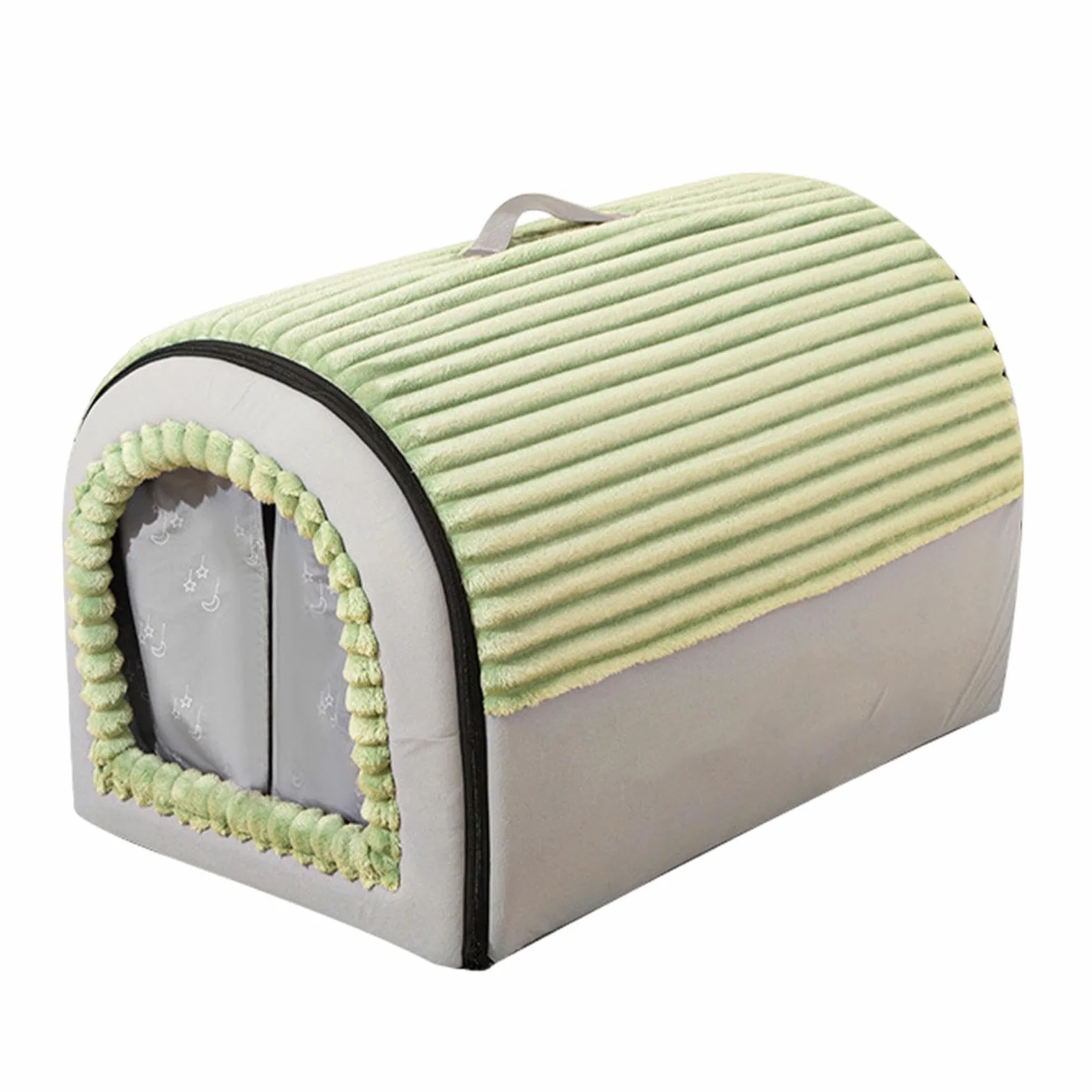Cama Cueva Para Gatos Casa Desmontable | Cueva Para Gatos Lavable Con Diseño De Casa Y Tienda Para Cachorros Y Animales Pequeños En El Hogar, La Sala De Estar, El
