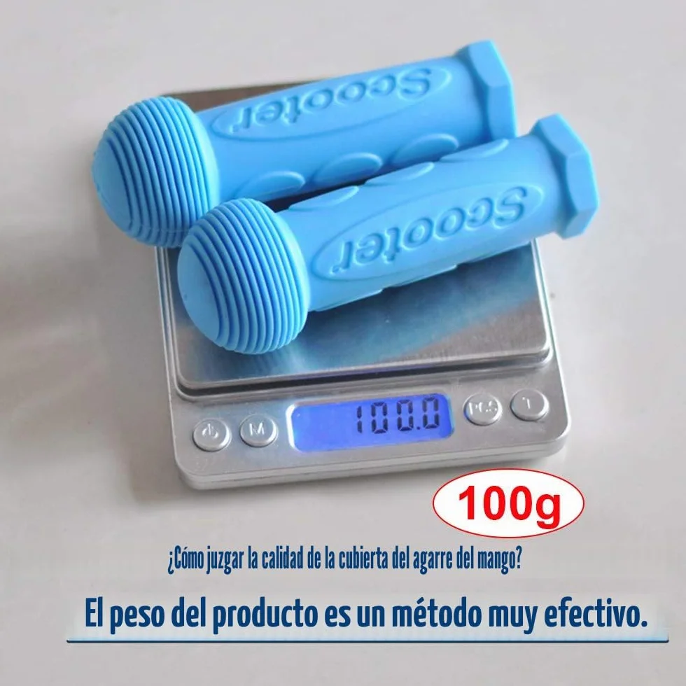 Manillar de agarre para patinete, 1 par de agarre de bicicleta para patinetes de 2-3-4 ruedas