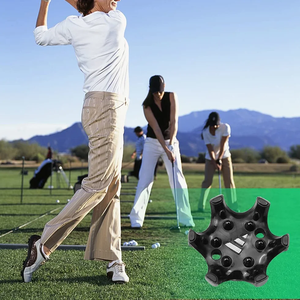 YunBey 10 Piezas Tacos para Zapatos de Golf Anti Deslizamiento Clavo Recambio Negro