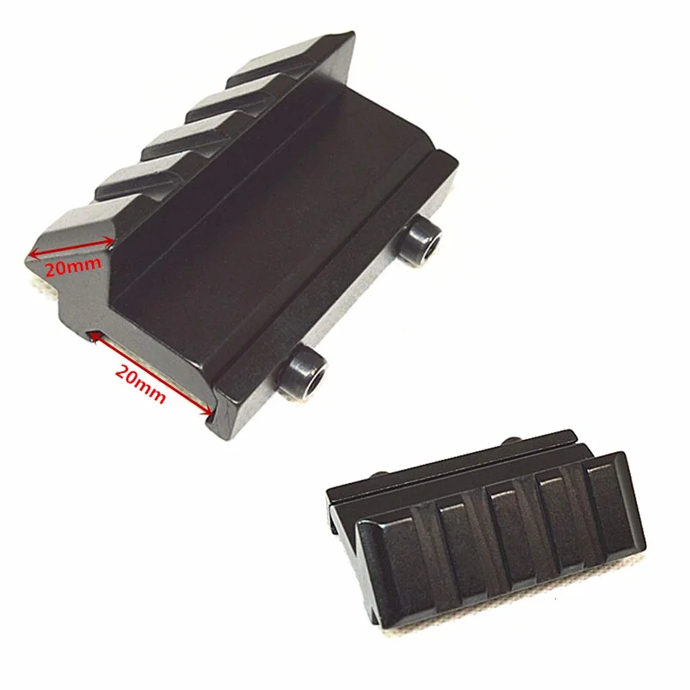 45 Degree Offset Mount with Extension Picatinny Universal Mount HWZ