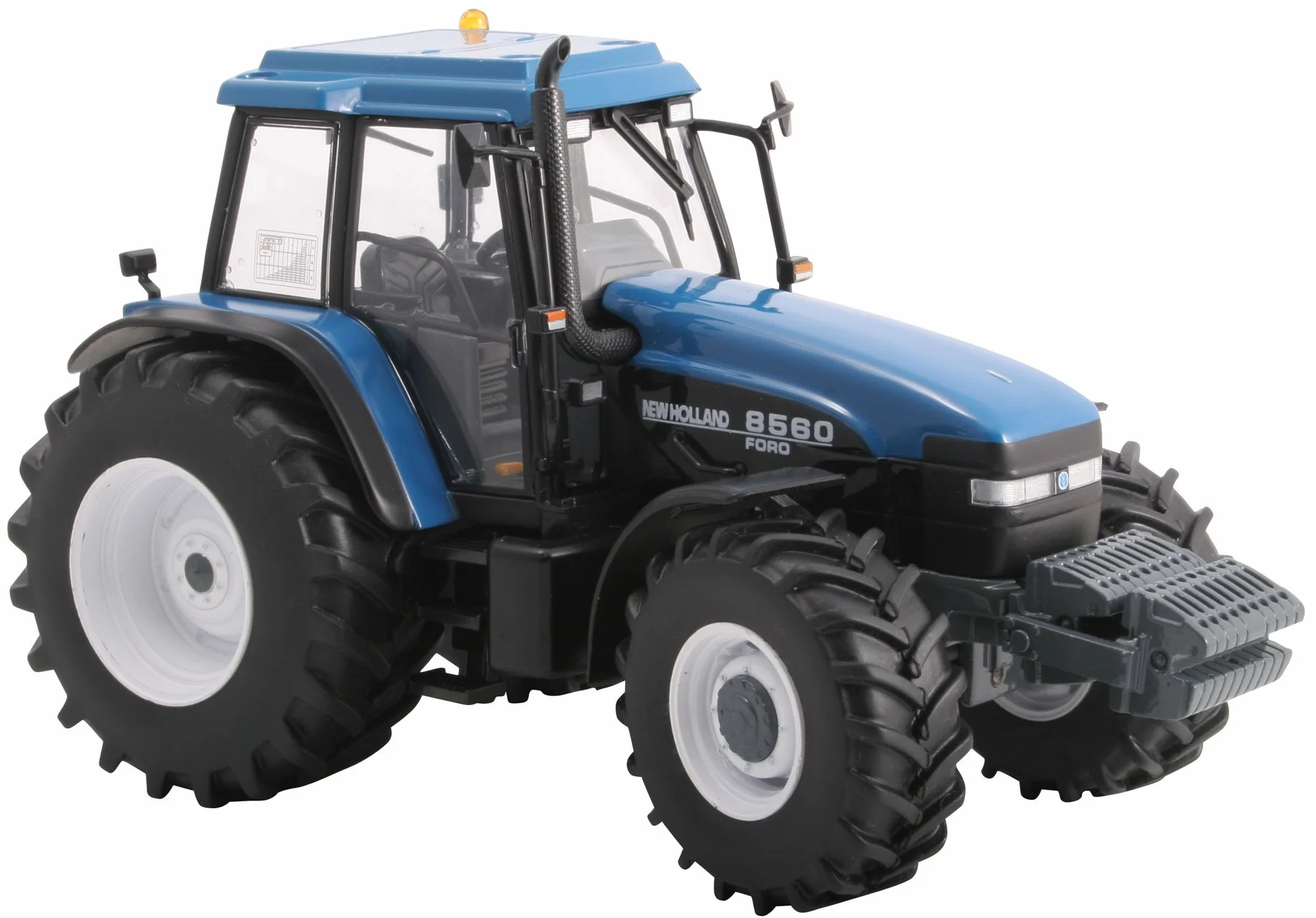 Tracteur NEW HOLLAND 8560 4RM jumelées arrière