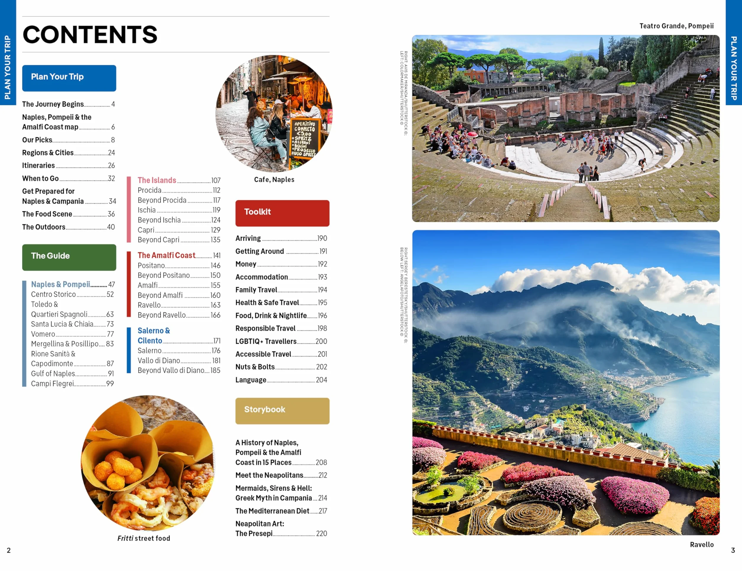 Lonely Planet Naples, Pompeii & the Amalfi Coast Travel Guide